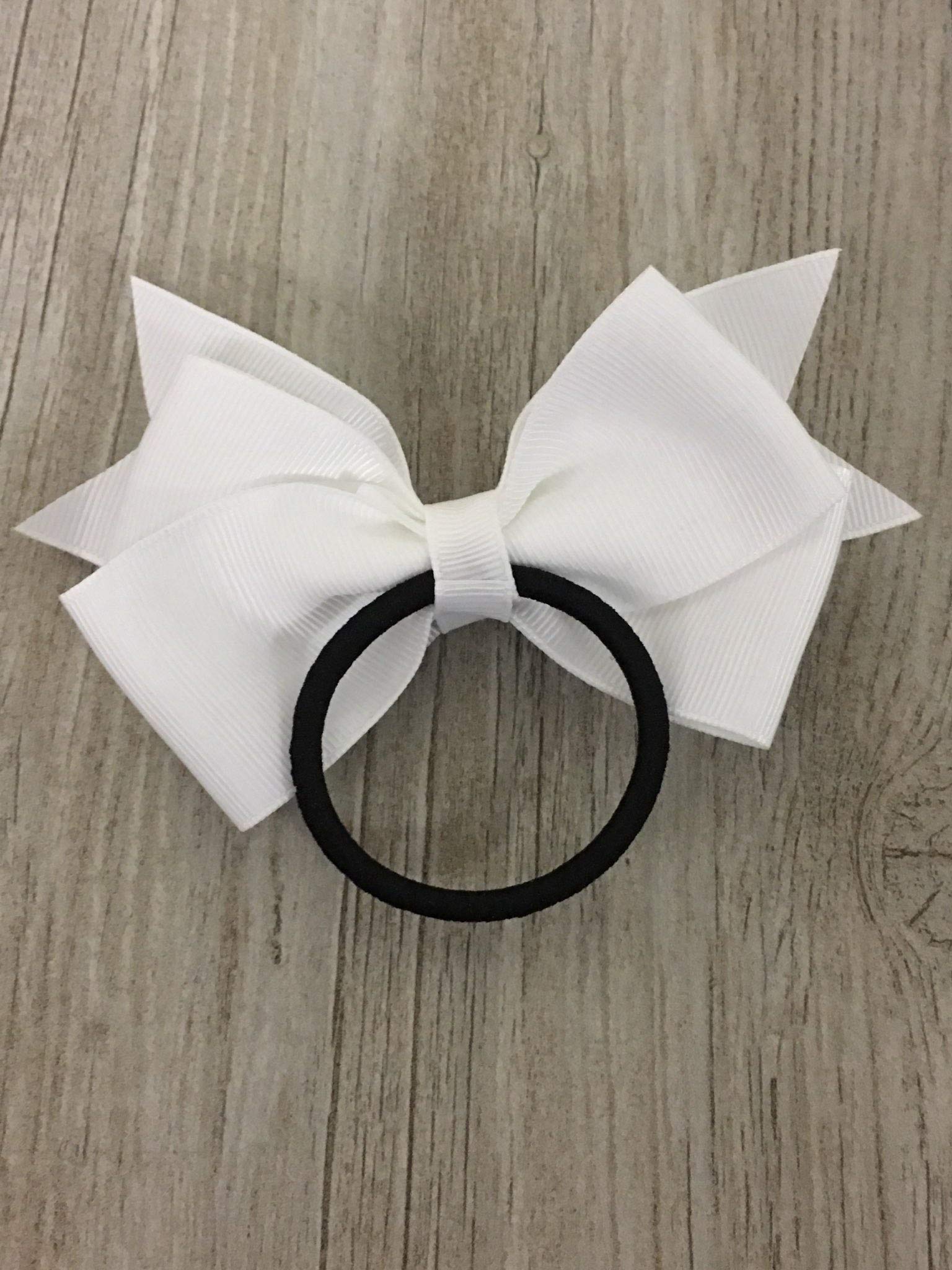 Sportybella Gymnastics Hair Bow- Girls Gymnastics Hair Accessories- Gymnastics Elastics for Gymnast