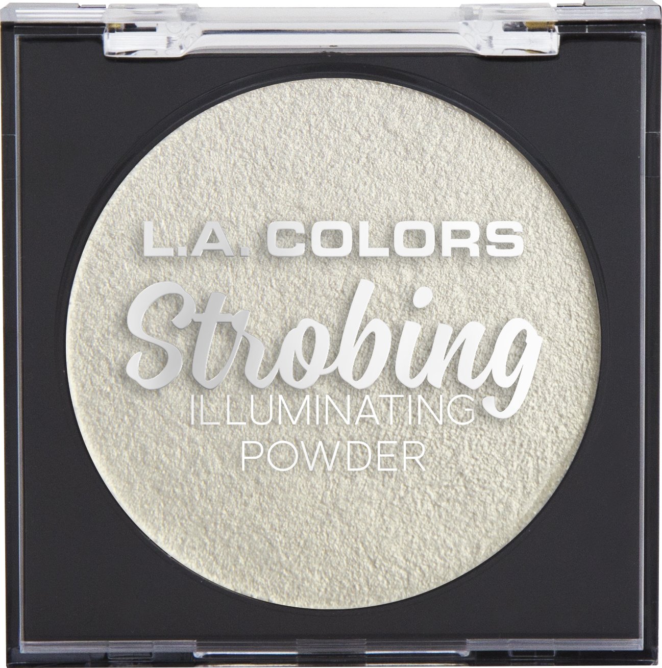 L.A Colors Strobing Illuminating Powder, Gleaming Goddess, 6.5g