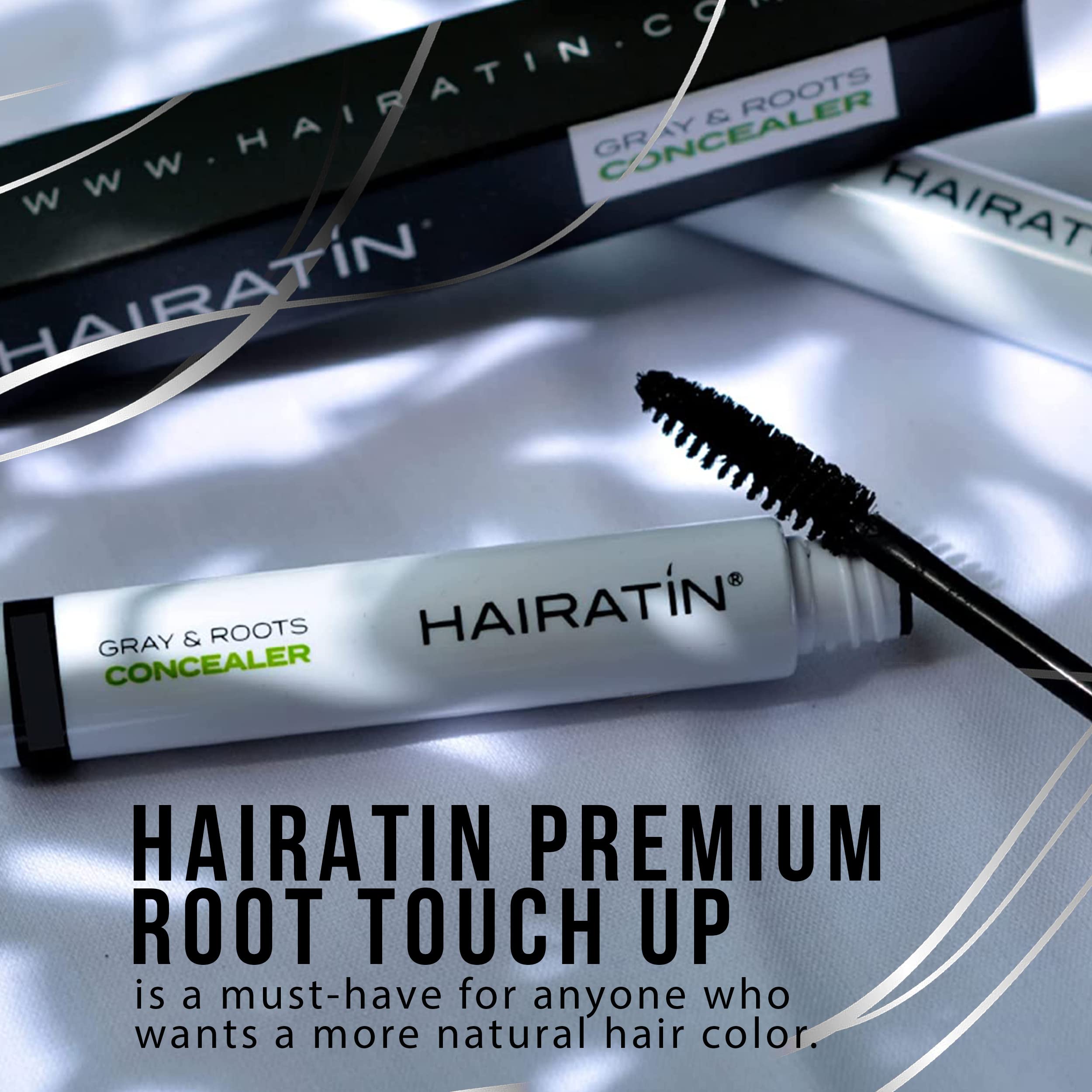 Hairatin Gray Hair (Roots) Touch-up (3 Colors Available) (Dark Brown)