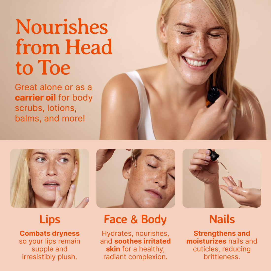 NEW Rosehip Seed Oil. 4oz. Cold-pressed. Unrefined. Organic. 100% Pure. Anti-aging. Hexane-free. Improves the Appearance of Wrinkles, Scars. Natural Moisturizer. For Hair, Skin, Nails, Stretch Marks.
