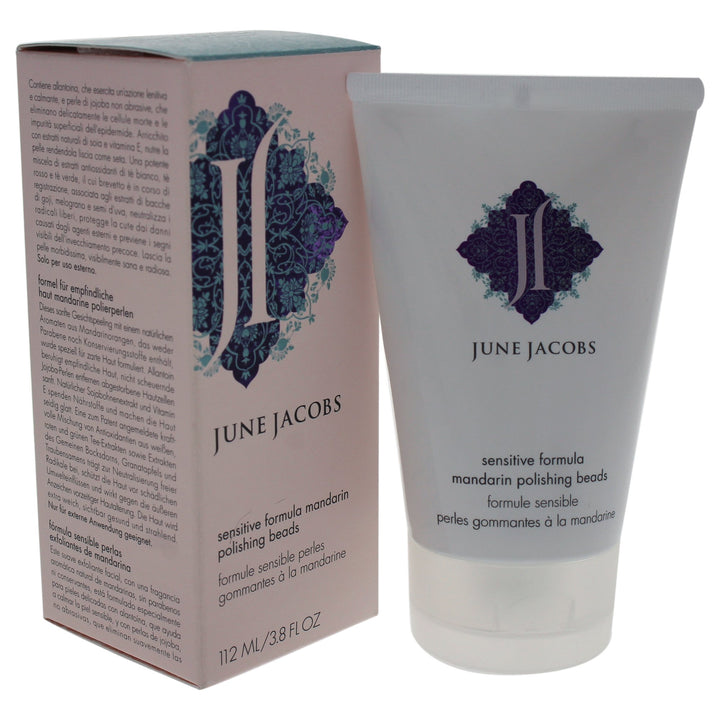 June Jacobs Sensitive Formula Mandarin Polishing Beads, 3.8 fl.oz.