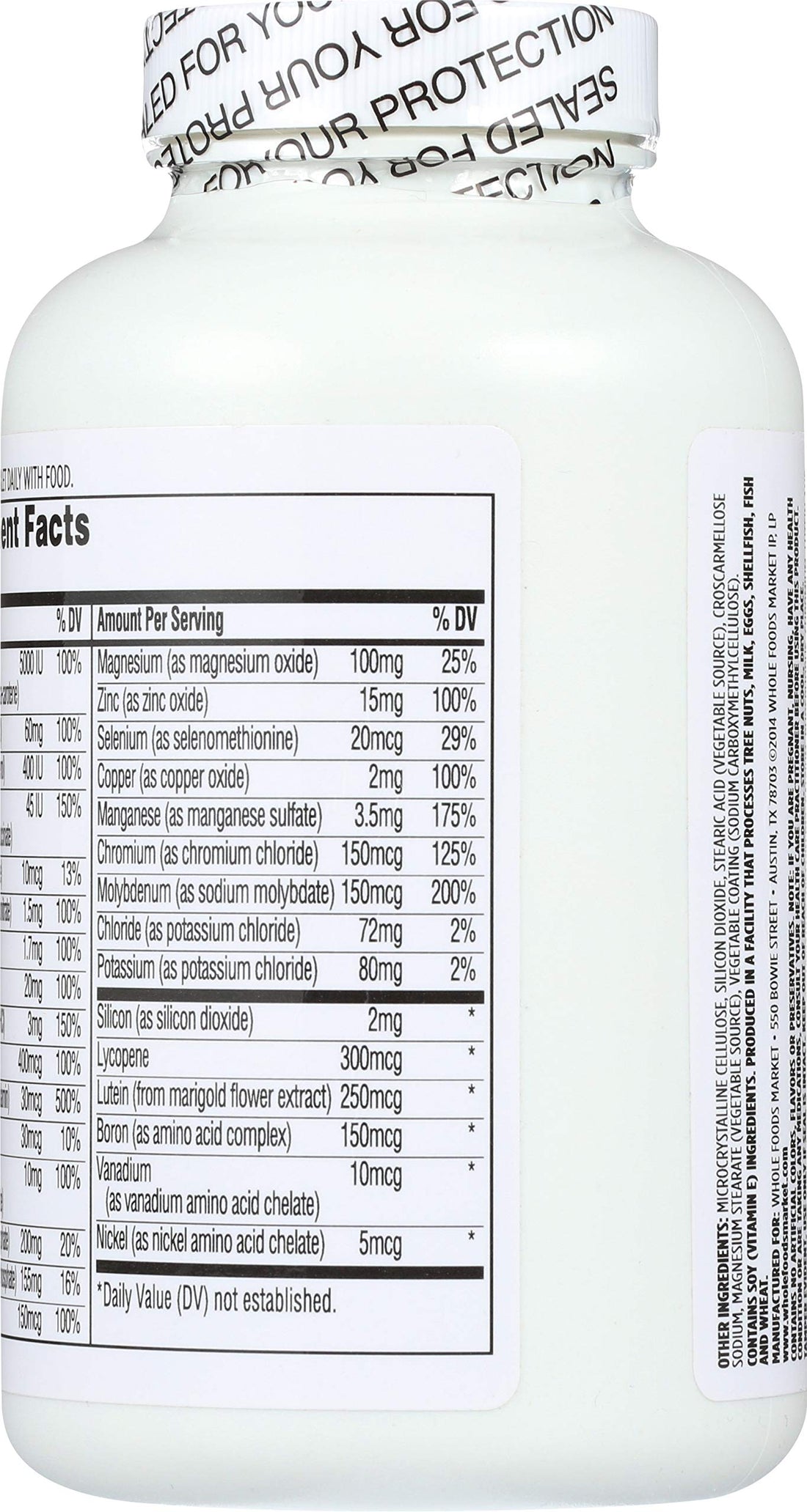 365 Everyday Value, Age 50+ Multi Iron-Free, 180 ct