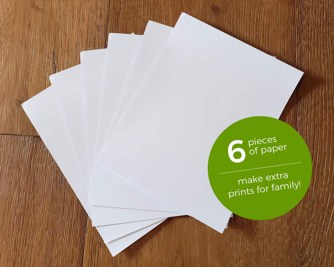 Ultimate Baby Ink Hand & Footprint Kit – Safe Ink Pad Stamp, Paper, Frame, & Stencil for Baby Shower, Registry, Newborn, New Mom Gifts