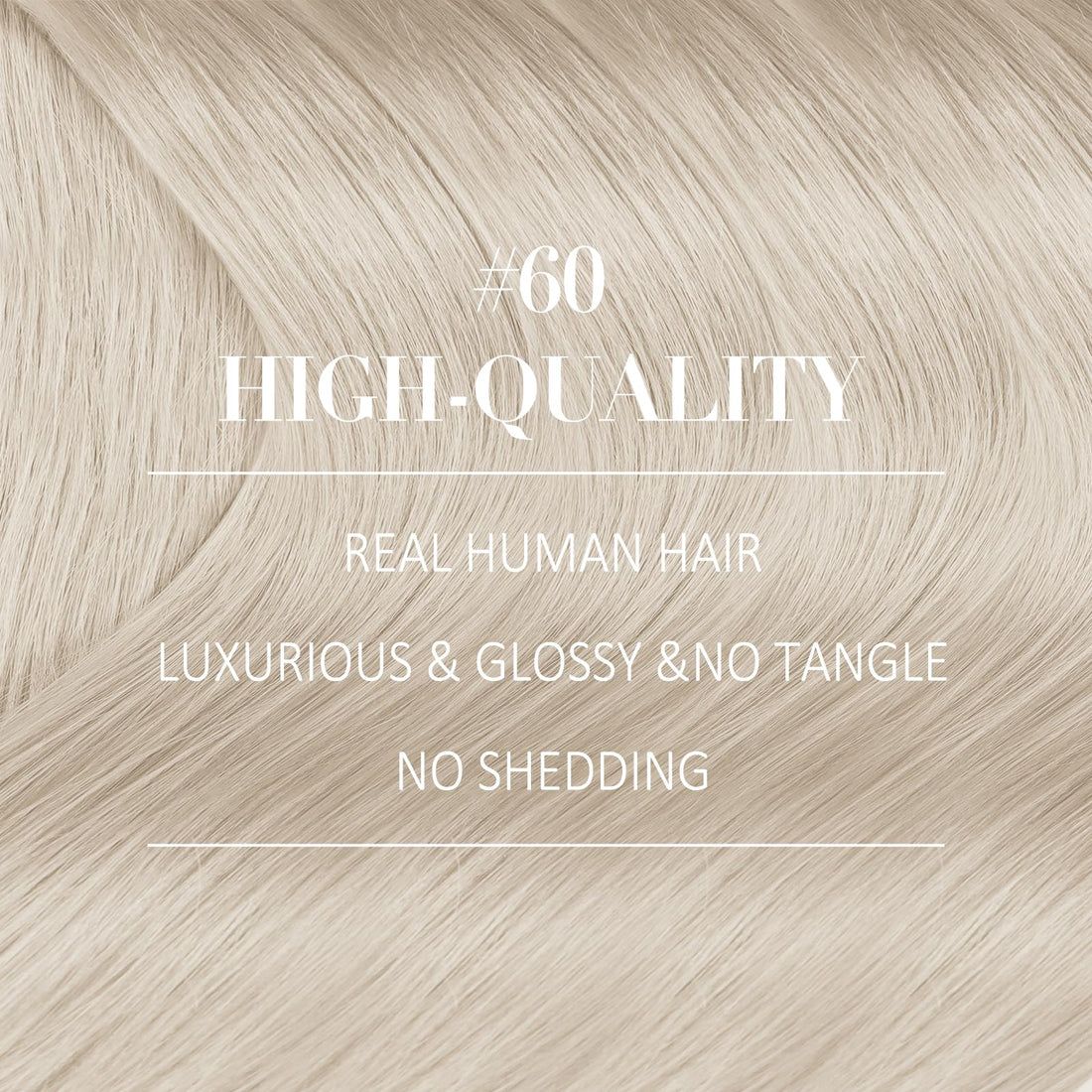 Youngsee 16 inches Clip in Hair Extensions Remy Blonde #60 7pcs Silk Straight Thick Clip in Hiar Extensions Remy Human Hair 120g Per Pack: 16, 60