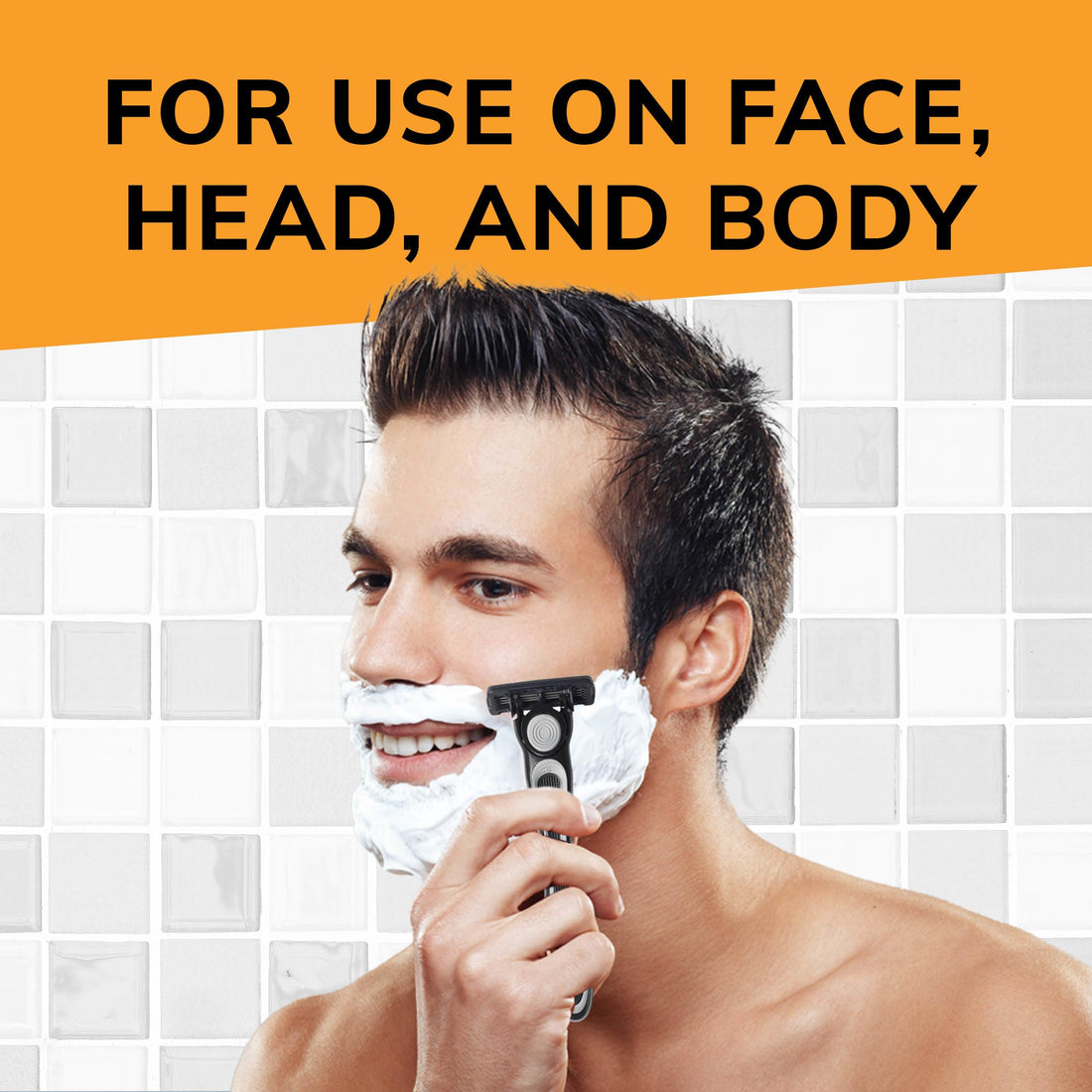 BIC Flex 4 Sensitive Hybrid Men's 4-Blade Disposable Razor, 2 Handles and 20 Cartridges, Smooth and Close Shave