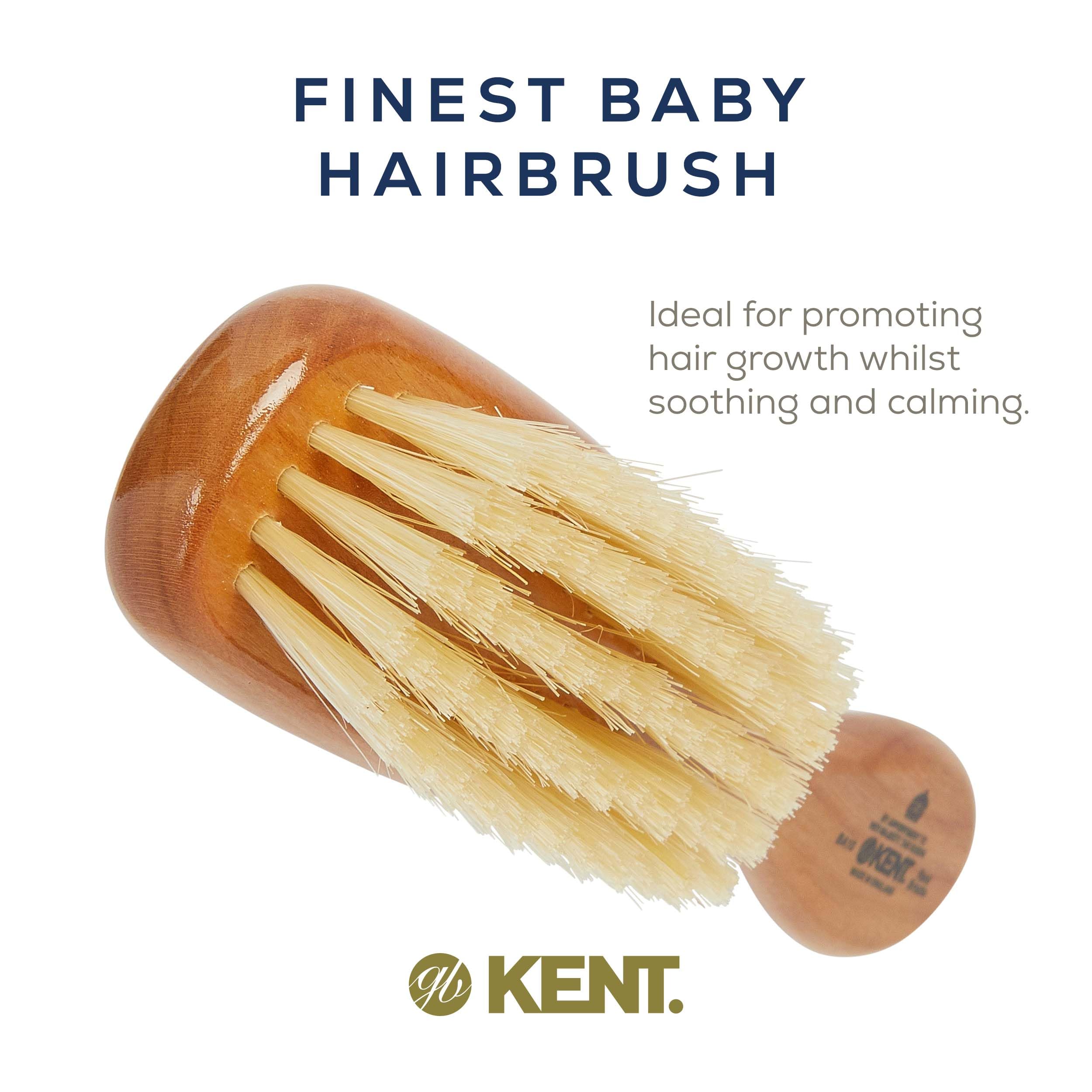 Kent Baby Brush Finest Pure Bristle Hair Brushes