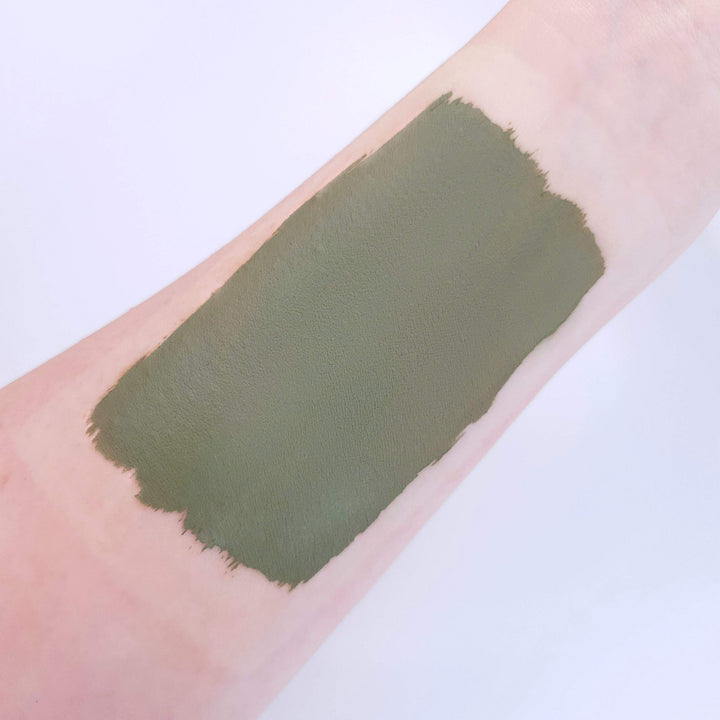 Moon Creations - Pro Face & Body Paint Cake Pots - Army Green
