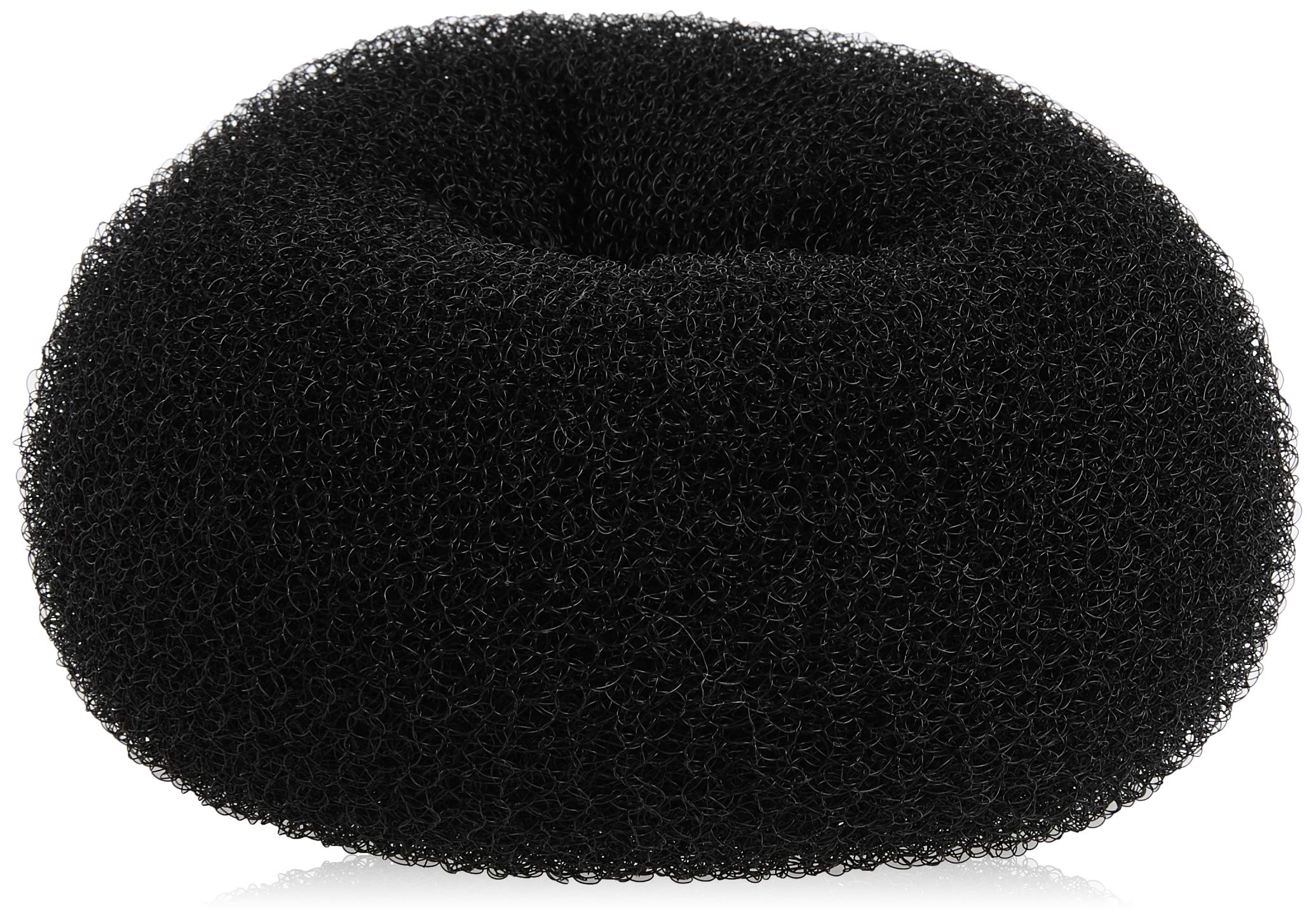Diane Jumbo Hair Donut, Black, 5.5 Inch
