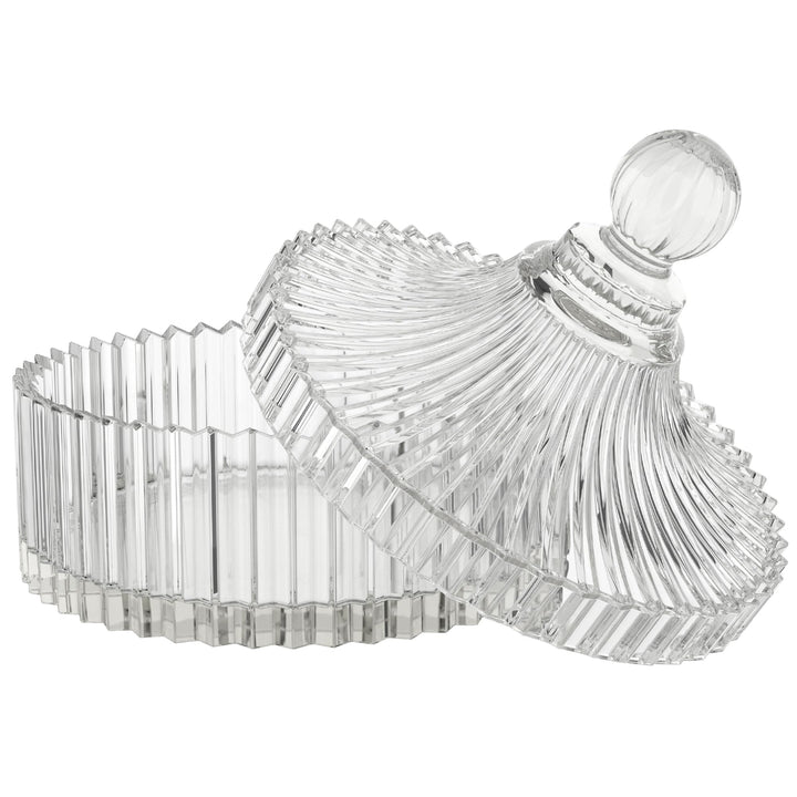 Shelley Kyle Large Crystal Puff Dish (puff not included)