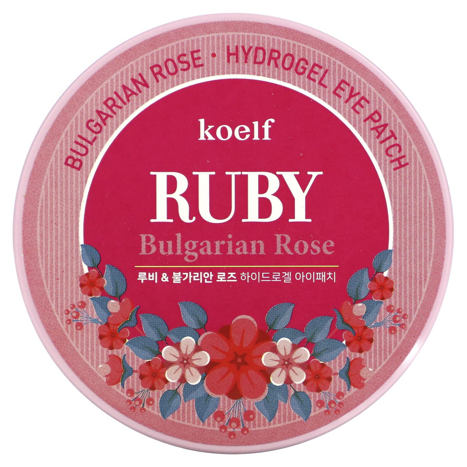 Koelf Hydrogel Eye Patch 1Pack (60Pcs) Ruby & Bulgarian Rose