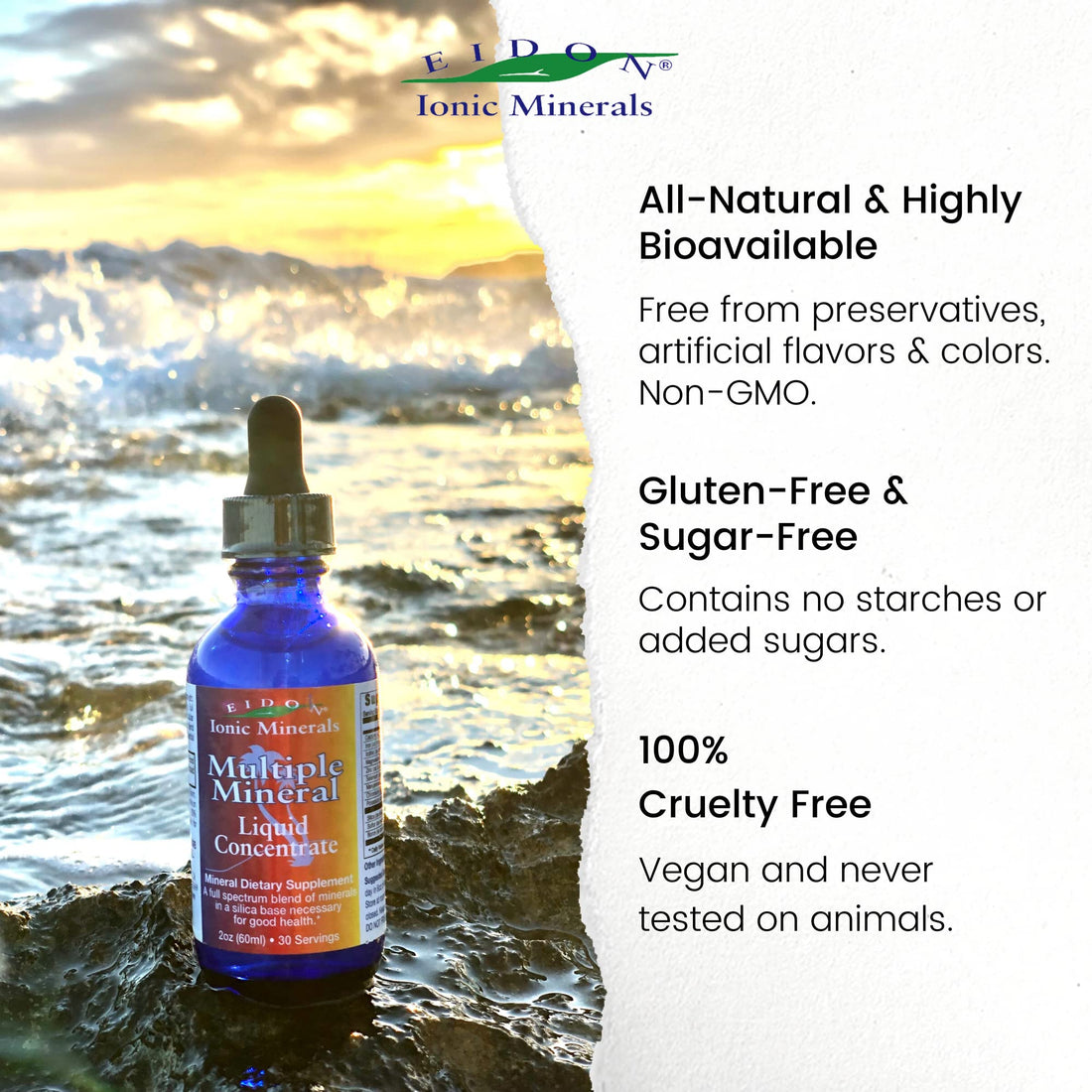 Eidon Multiple Minerals Supplement, 2 Ounce