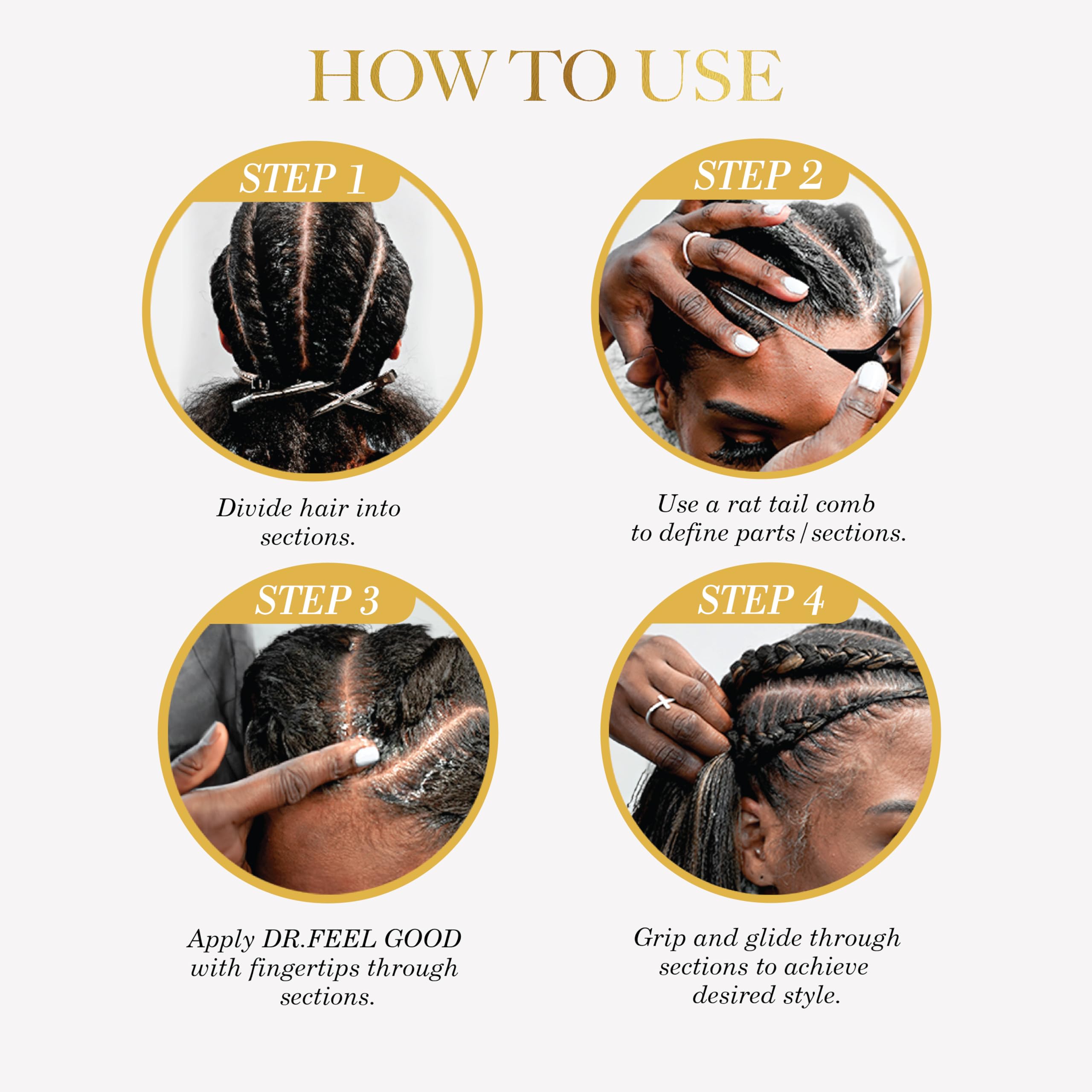 EBIN NEW YORK Braid Formula Dr. Feel Good Super Hold 11oz | Menthol Infused for Cooling Sensation | Smoothing, High Shine, Long-Lasting Hold | Perfect for Braids, Locs & Twists | No Residue