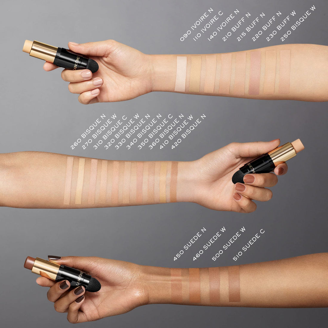 Lancôme Teint Idole Ultra Wear Foundation Stick - Full Coverage Foundation & Natural Matte Finish - Up To 24H Wear - 210 Buff Neutral