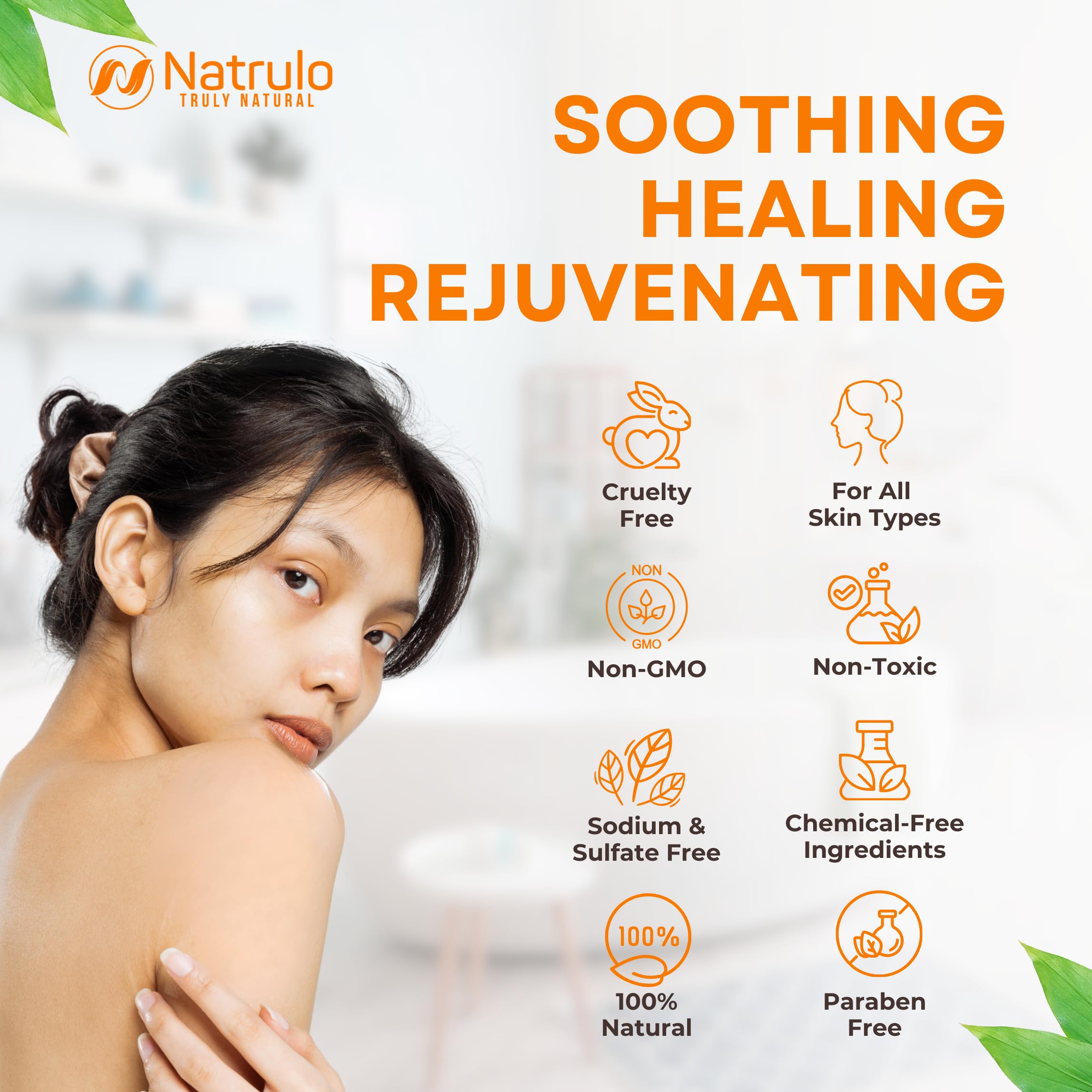 Turmeric Body Scrub – All-Natural Exfoliating Skin Brightening Face Scrub for Hyperpigmentation – Boosts Circulation, Evens Skin Tone, & Removes Toxins – Skincare for Glowing Skin, 8oz Made in USA