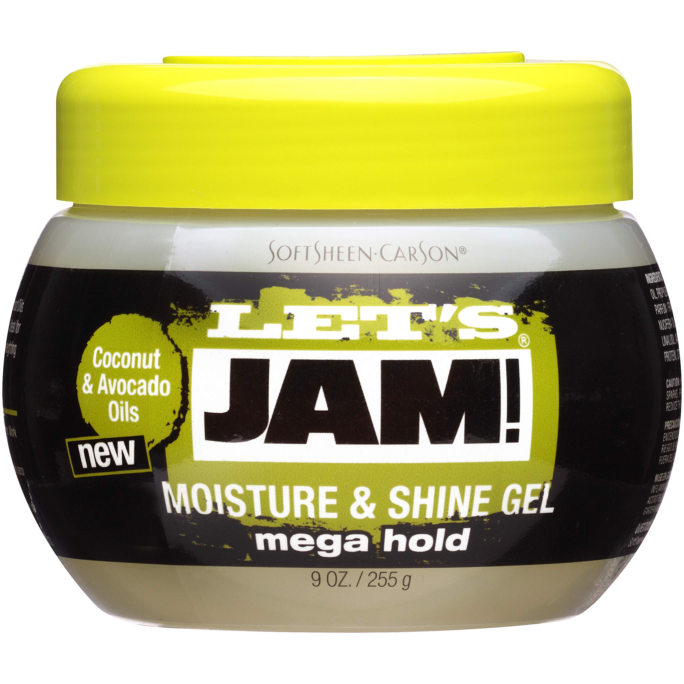 SoftSheen-Carson Let's Jam! Mega Hold Moisture & Shine Gel - Mega Hold, 9 oz by Lets Jam