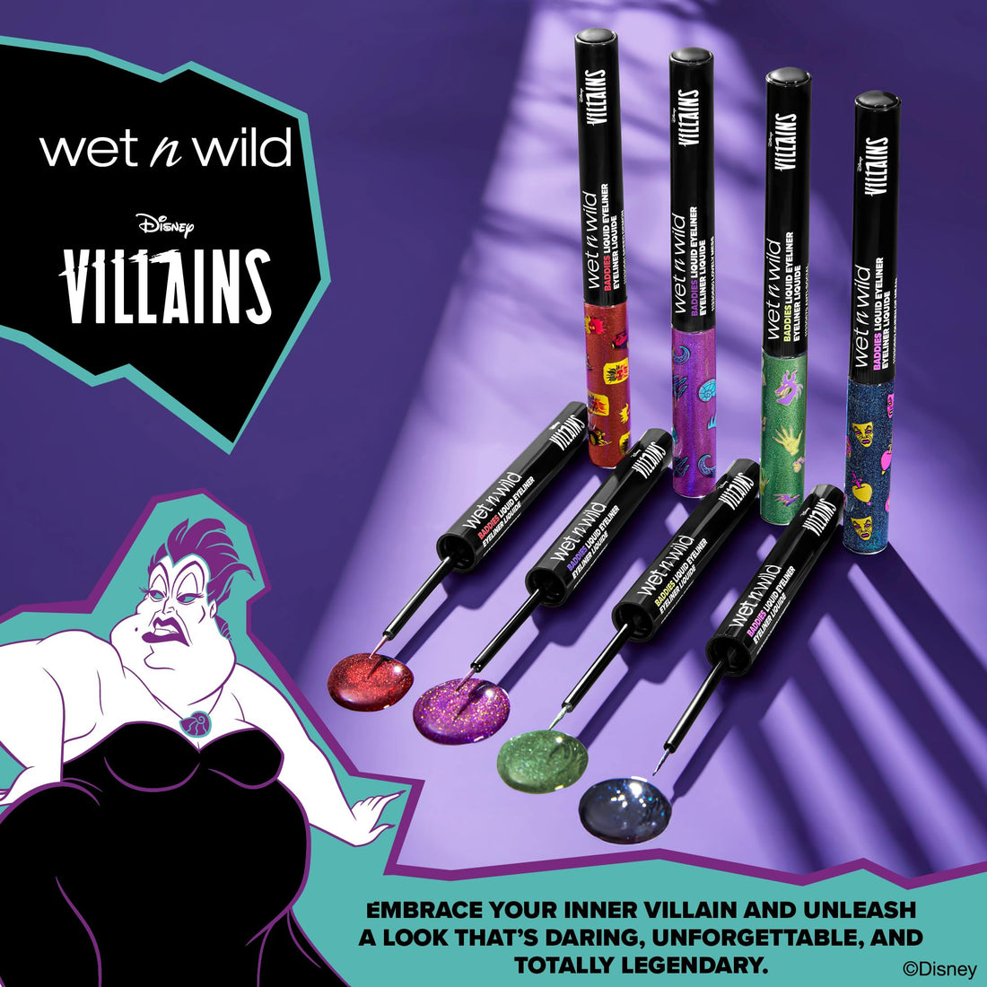 wet n wild Disney Villains Baddies Liquid Eyeliner – Speed Demon