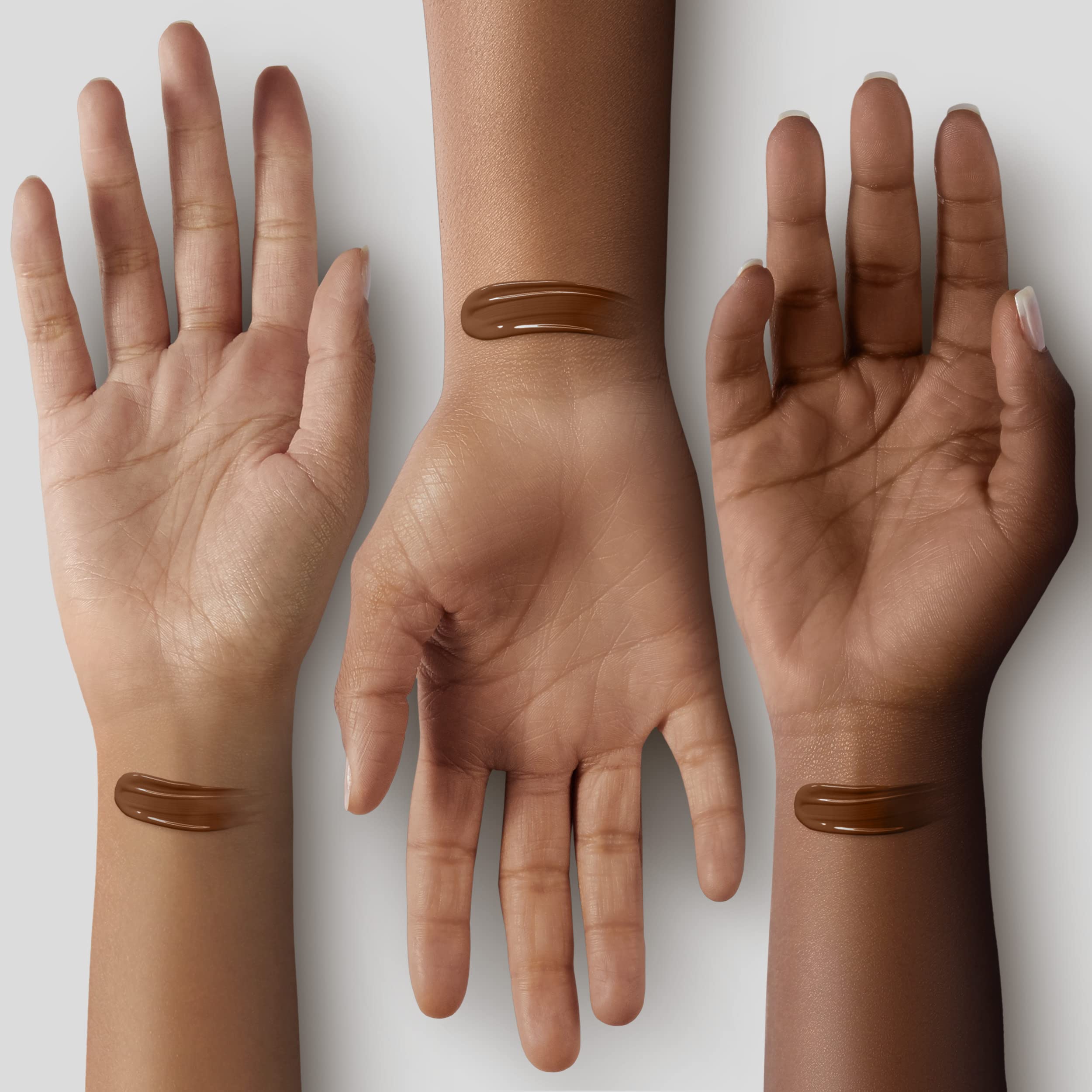 e.l.f. Flawless Finish Foundation, Lightweight & Medium Coverage, Semi-Matte Finish, Espresso, 0.68 Fl Oz (20mL)