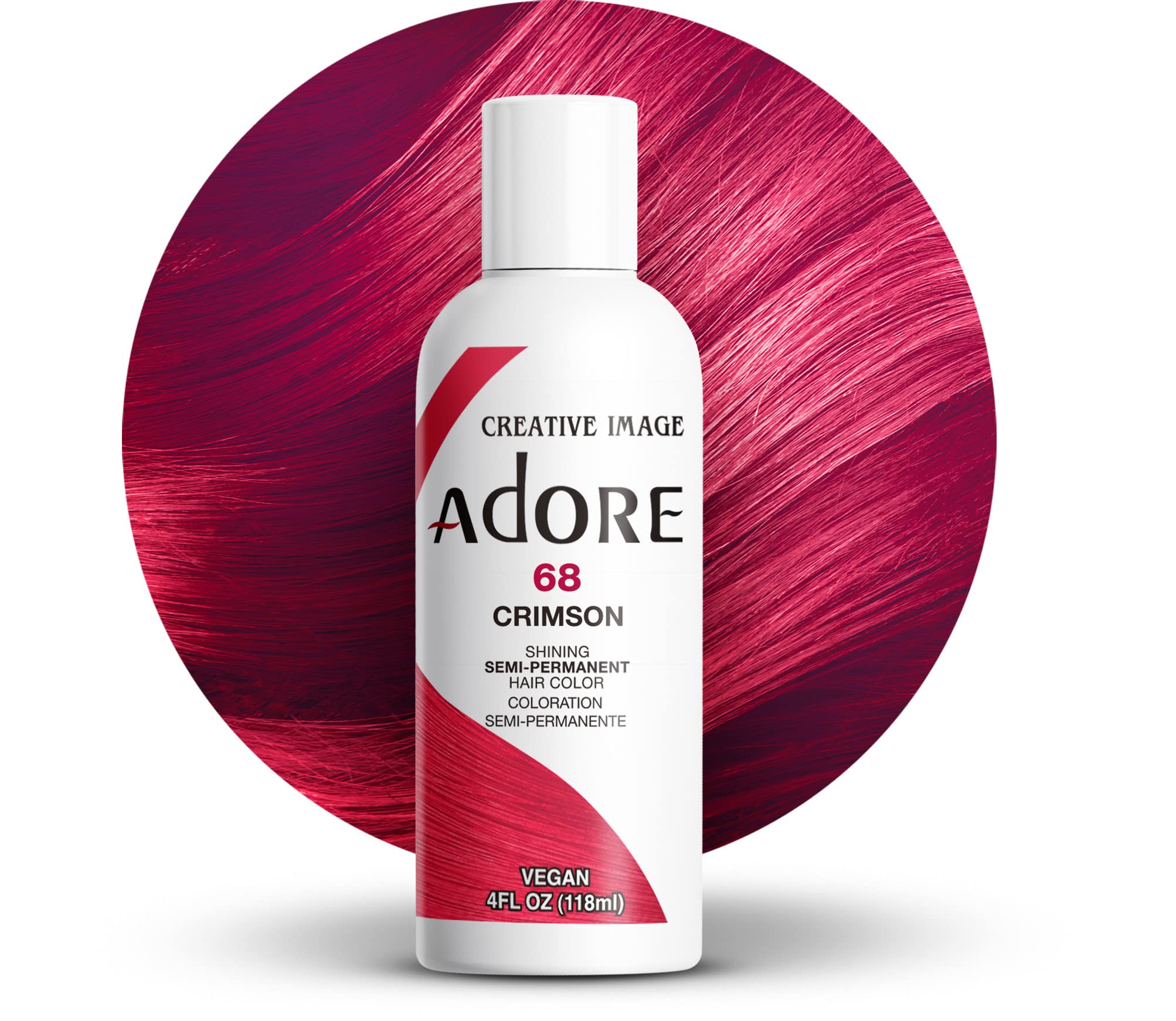 Adore Creative Image Hair Color #68 Crimson AD