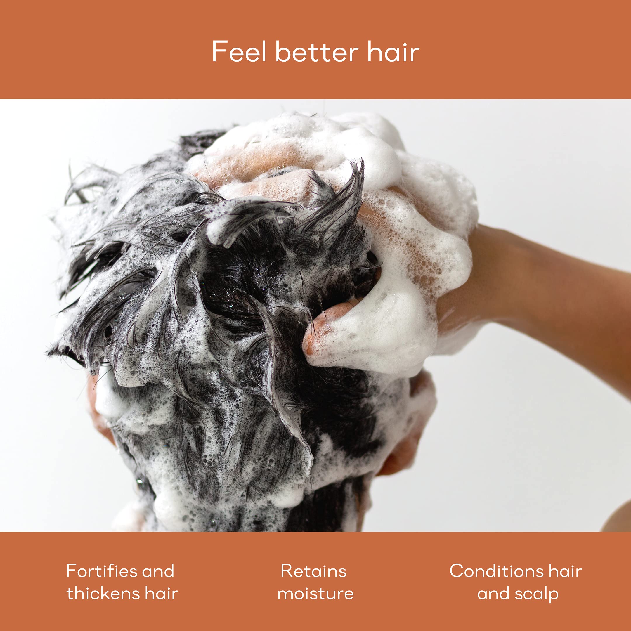 &Better All-Natural Shampoo Bar for Men | Handcrafted in Canada with Organic Shea Butter | Rich in Vitamins + Proteins | Plastic-Free + Eco-Friendly + Vegan | Natural Scent (Grapefruit + Mint Leaves)