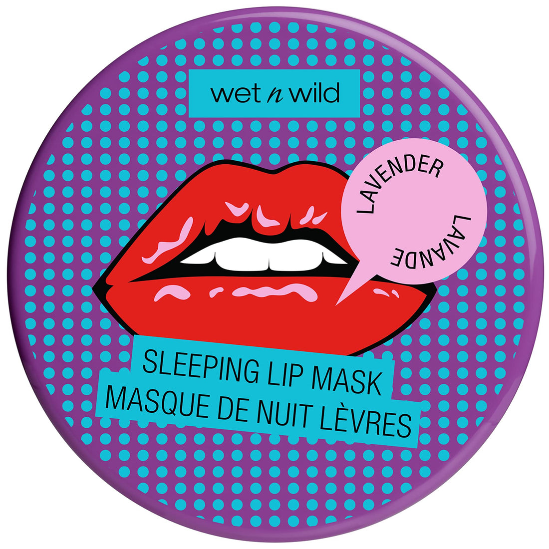 wet n wild Perfect pout night lip mask, Lavender, 0.21 Ounce
