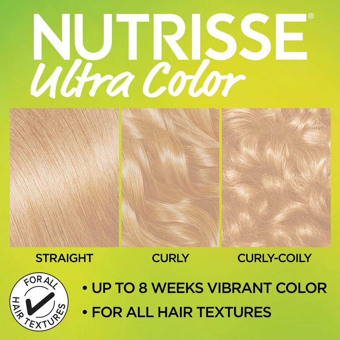 Garnier Hair Color Nutrisse Ultra Color Nourishing Creme, LB2 Ultra Light Natural Blonde (Pina Colada) Permanent Hair Dye, 1 Count (Packaging May Vary)