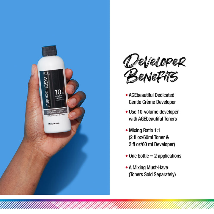 Salon Care 10 Volume Creme Developer 16 oz.
