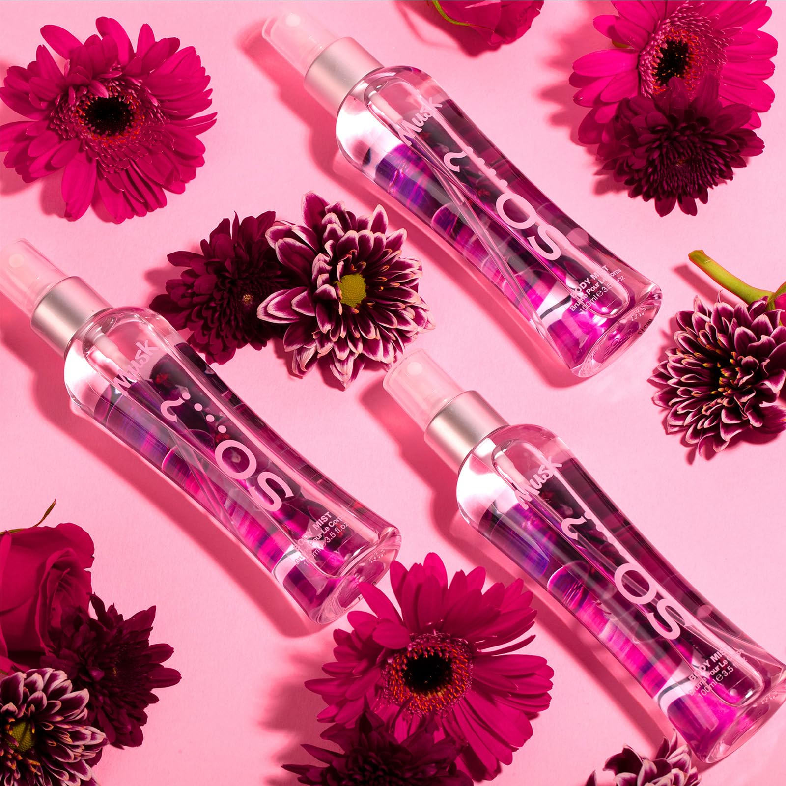 So… Musk Body Mist Woody Scent - Perfume for Women with Bergamot, Toffee, Vanilla Notes - Gifts for Women - Body Spray - 3.5 oz