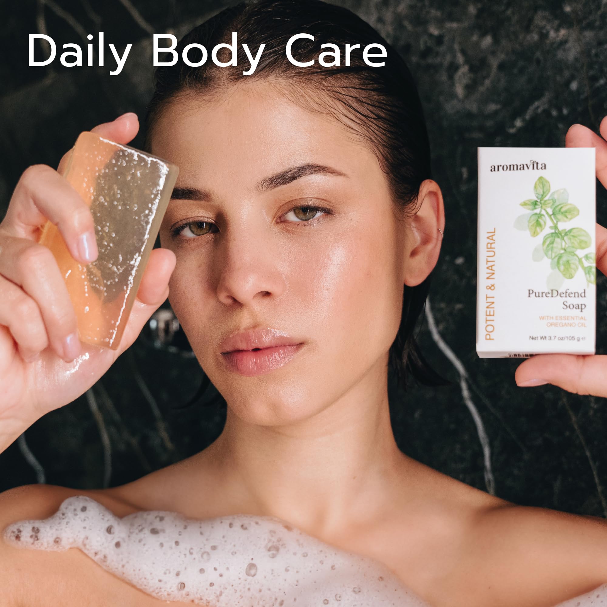 Antibacterial Oregano Soap, 100% Natural, Strong Antiseptic. Antibacterial Fungal Skin/Nail Infections Athletes Foot Soap All Natural