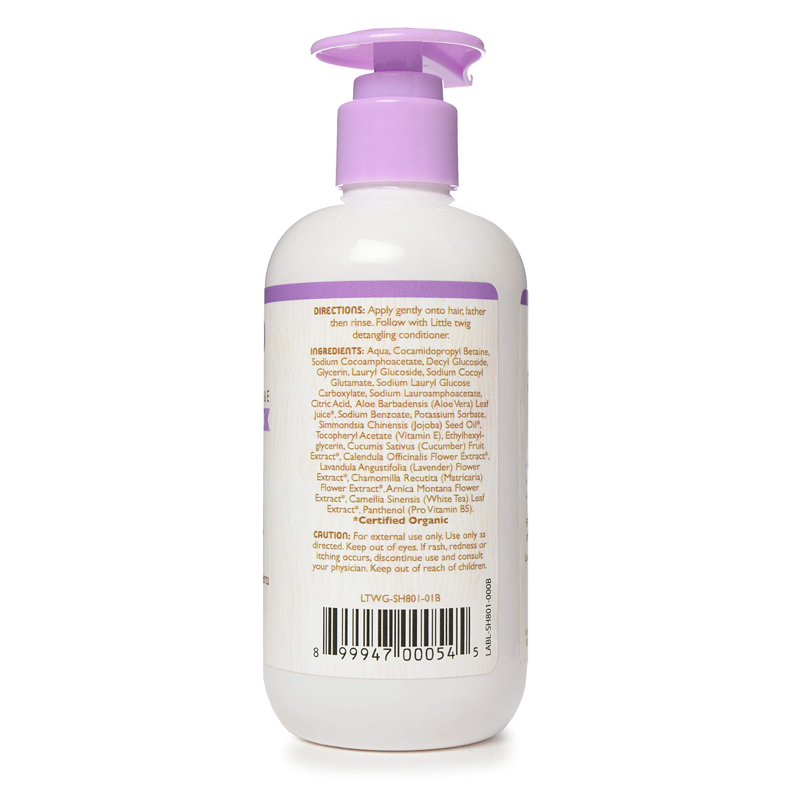 Little Twig Shampoo, Natural Plant Derived Formula, Lavender, 8.5 fl oz