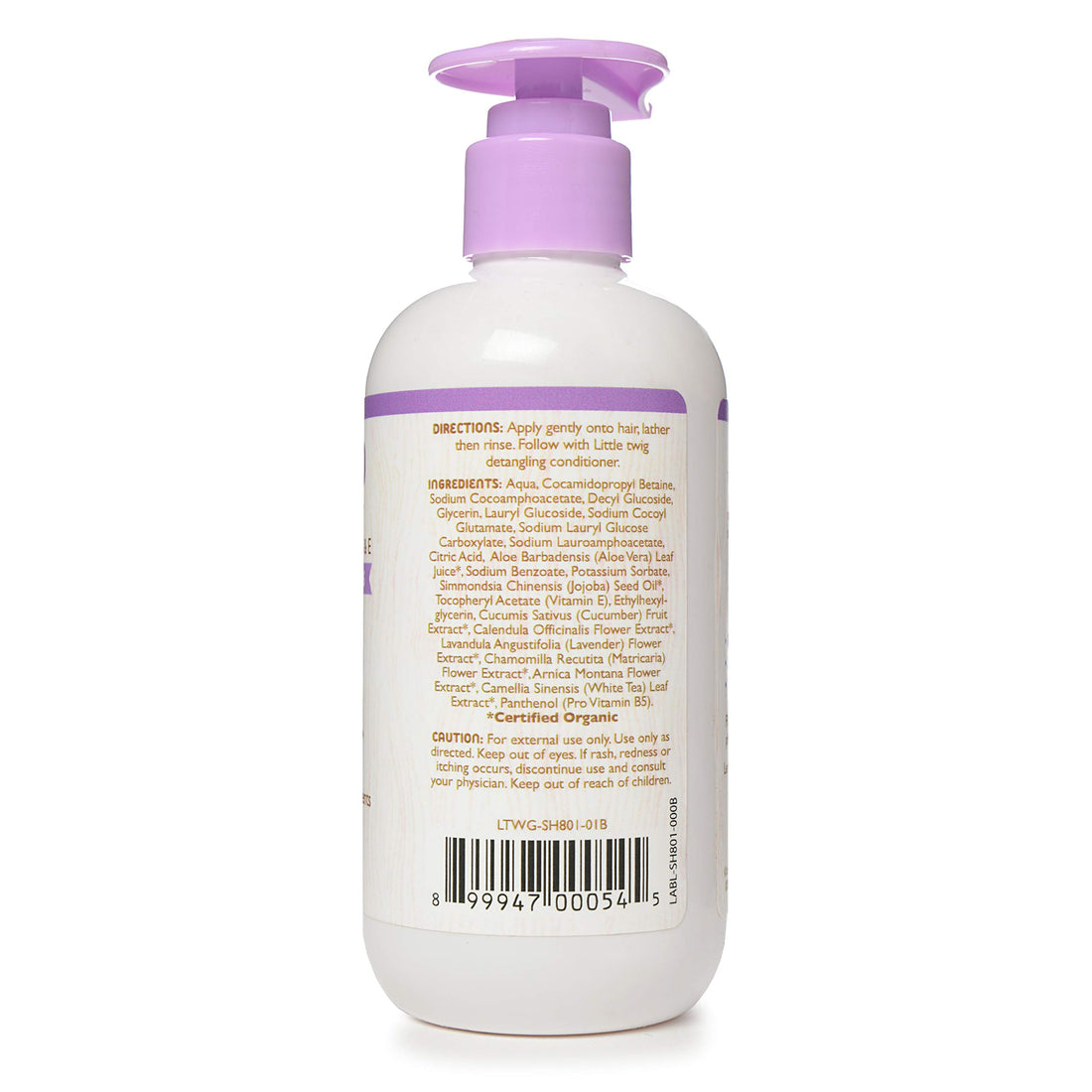 Little Twig Shampoo, Natural Plant Derived Formula, Lavender, 8.5 fl oz