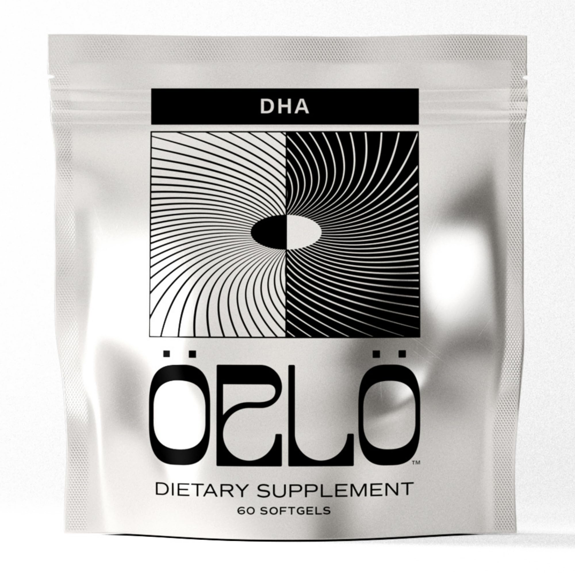 Orlo DHA - Vegan DHA Omega 3 Supplement - Triple Strength Omega3s - Plant Based DHA & EPA Fatty Acids Algae Omega-3 Oil - Sustainable Krill or Fish Oil Alternative (60 Mini Softgels)