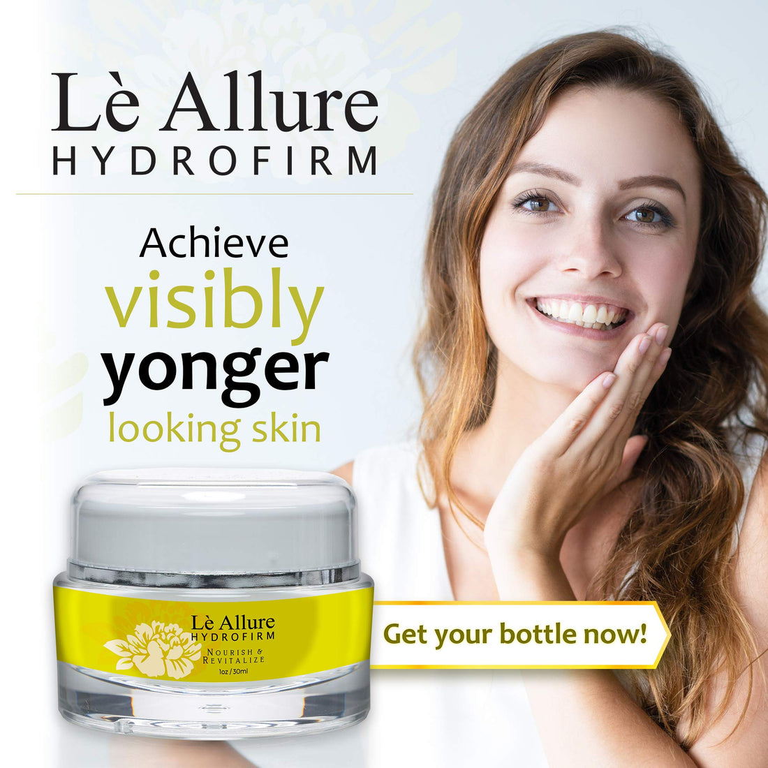 le allure hydrofirm-hydrofirm instant lift moisturizer- day/night cream to enhance complexion- deeply hydrate- diminish fine lines and wrinkles