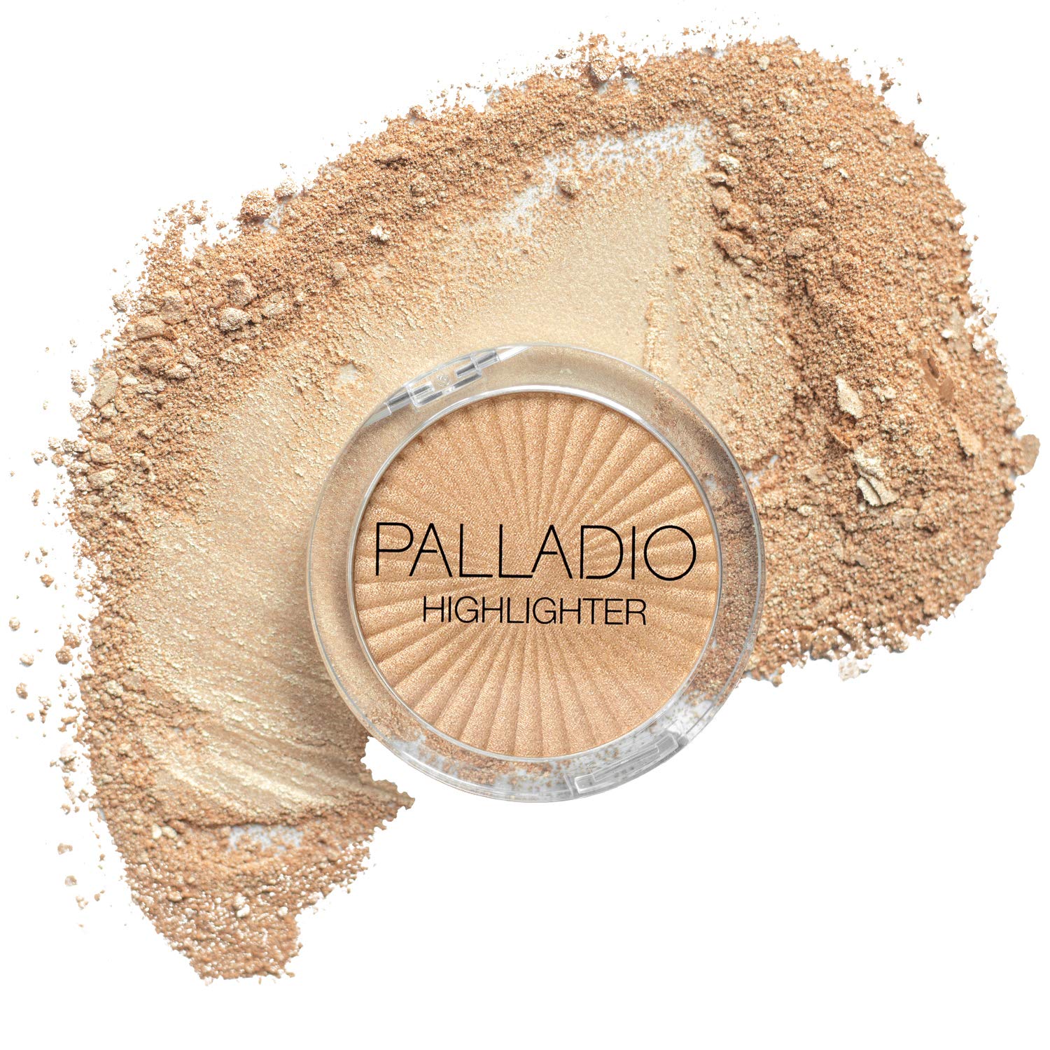 Palladio Sunkissed Highlighter, radiant shades that sculpts, defines, and highlights in a creamy soft application (Sunlight)