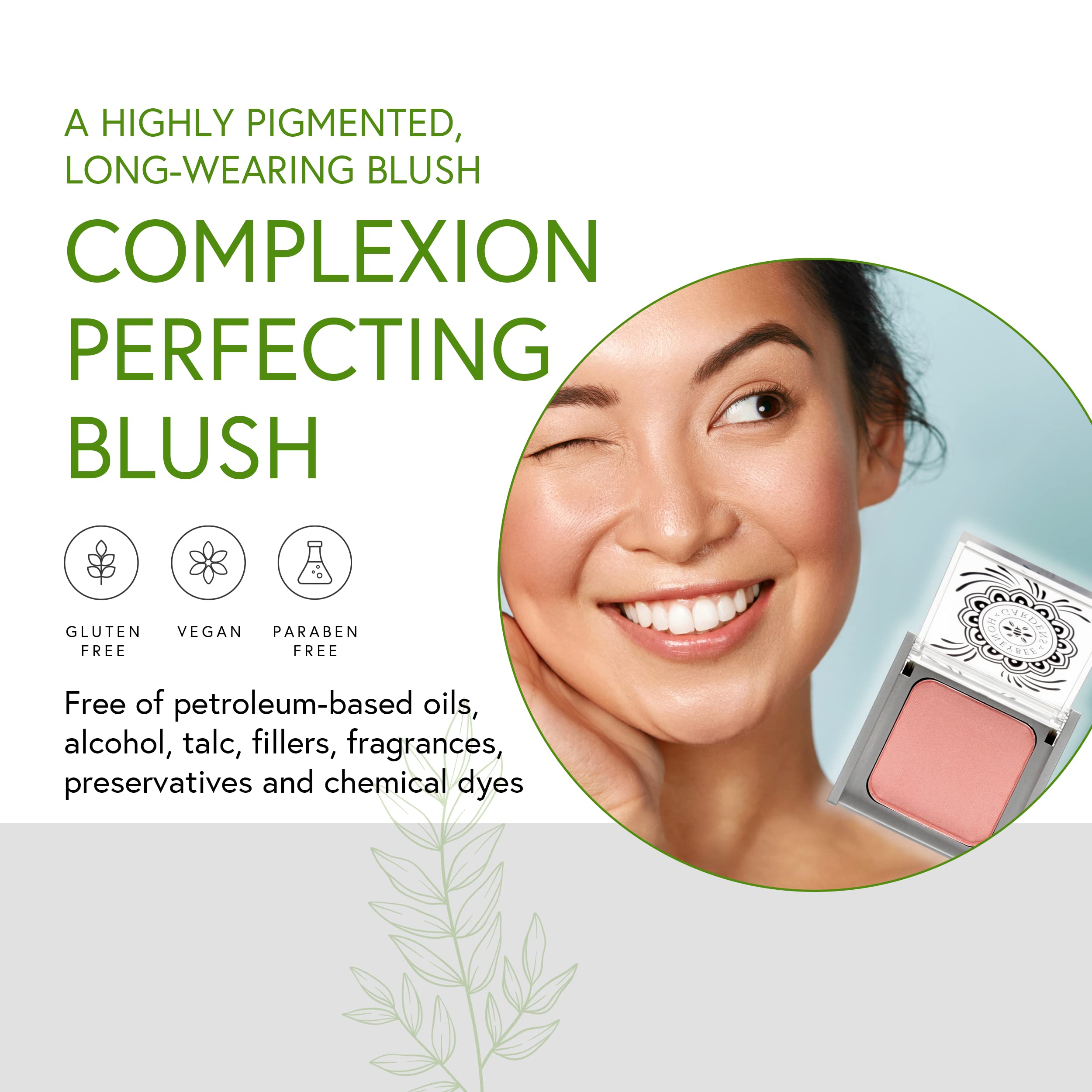 Honeybee Gardens Honeybee Gardens Complexion Perfecting Blush, Euphoria