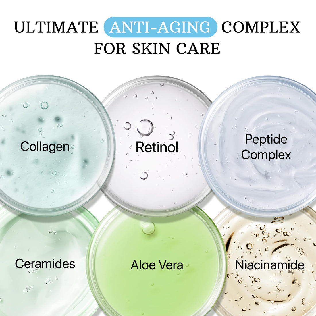 ESSENLIS Retinol Cream for Face - Anti Aging Face Moisturizer with Collagen & Hyaluronic Acid - Day & Night Face Cream for Women and Men