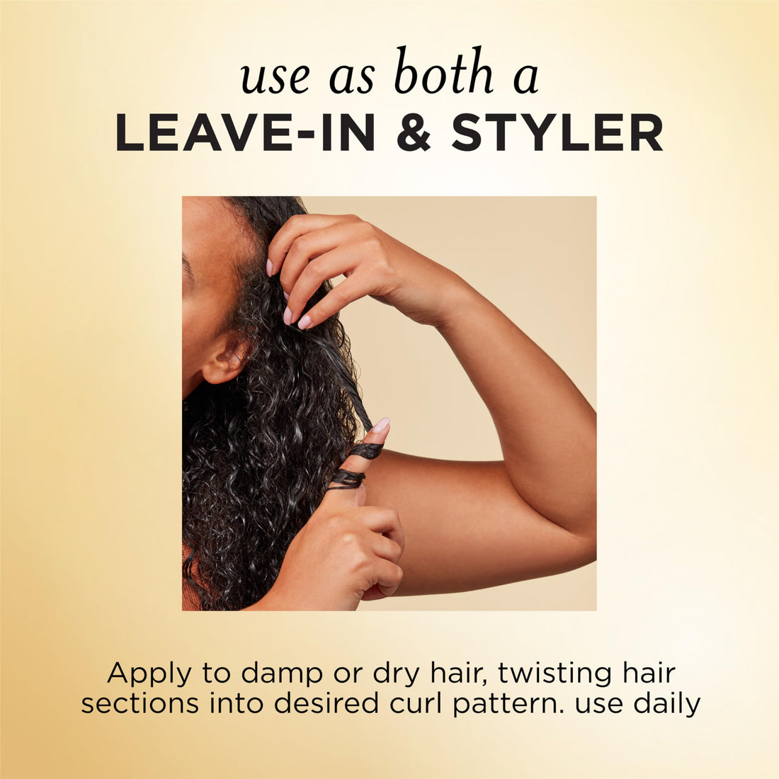 Pantene Miracle Rescue Curl Define & Shine Leave-On Conditioner, 10.1 FL OZ