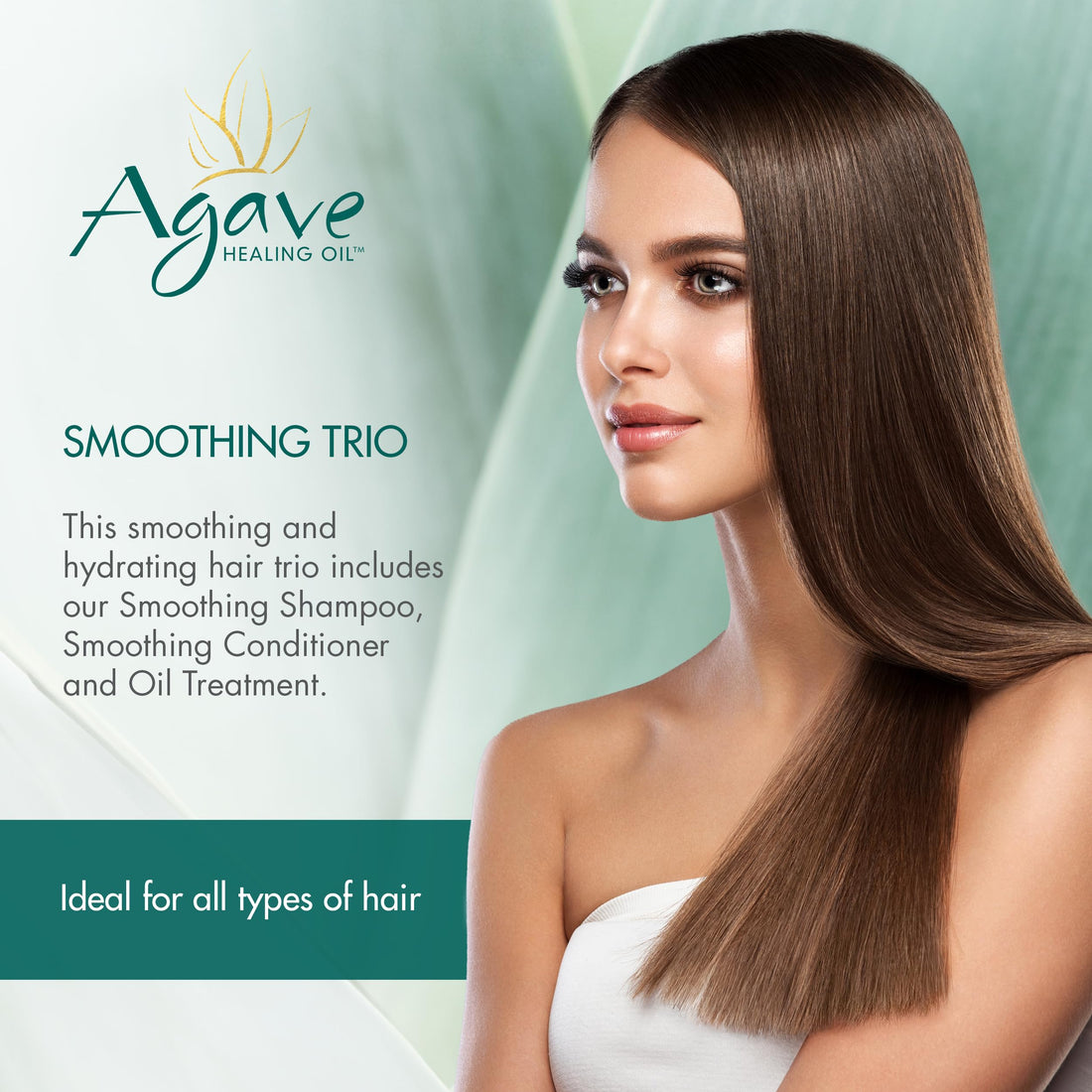 Agave HEALING OIL Smoothing Trio