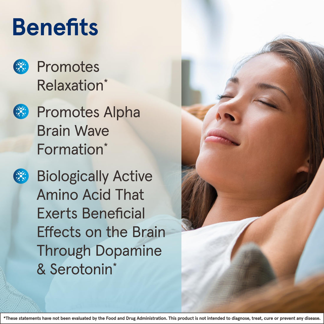 Jarrow Formulas Regular Strength Theanine 100 mg, Dietary Supplement That Promotes Relaxation, 60 Veggie Capsules, 60 Day Supply, Pack of 12