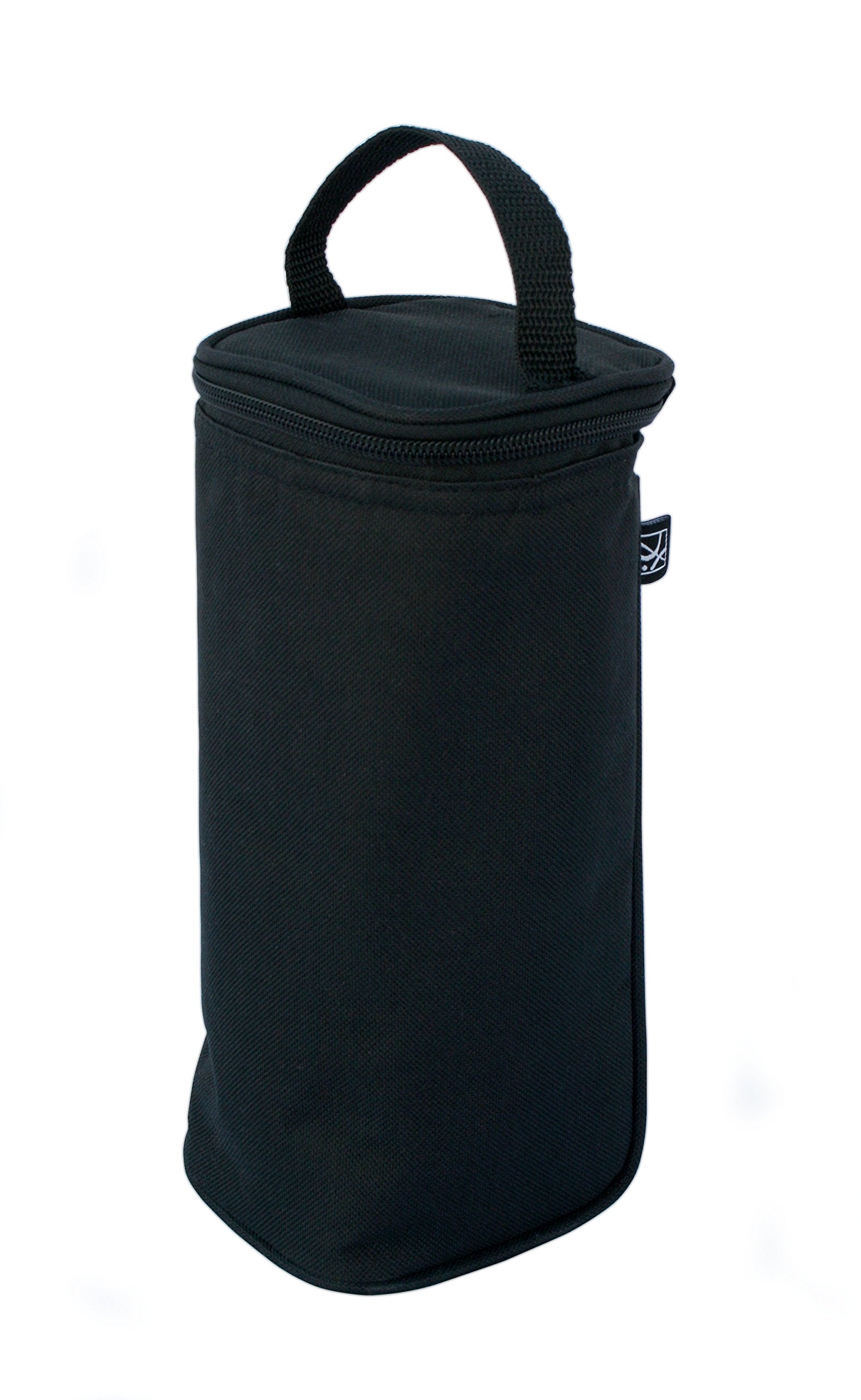 J.L. Childress Breastmilk Cooler Bag - Insulated & Leak Proof Newborn Bottle Bag - Fits 1-2 Bottles - Daycare & Travel Black