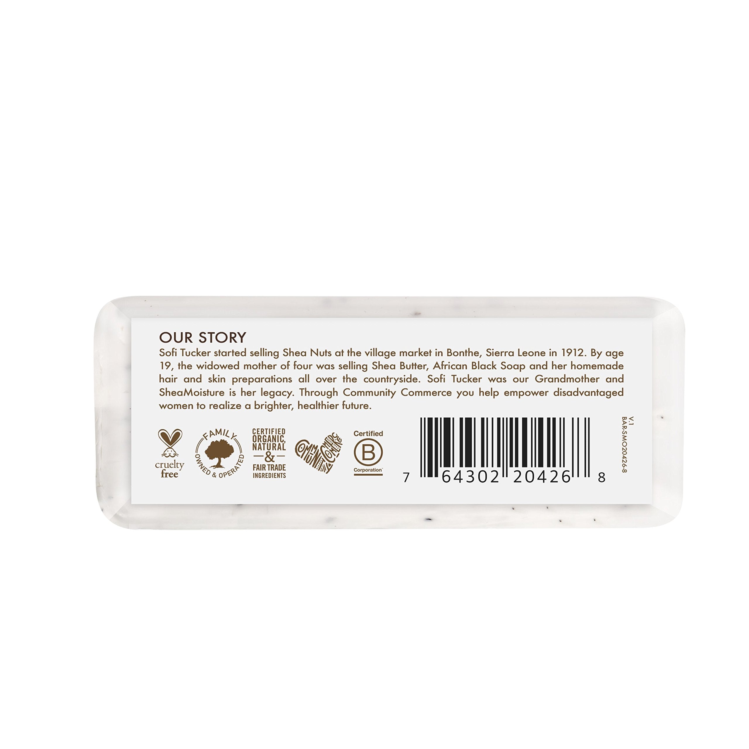 Shea Moisture 100% Virgin Coconut Oil Shea Butter Soap, 8 Oz