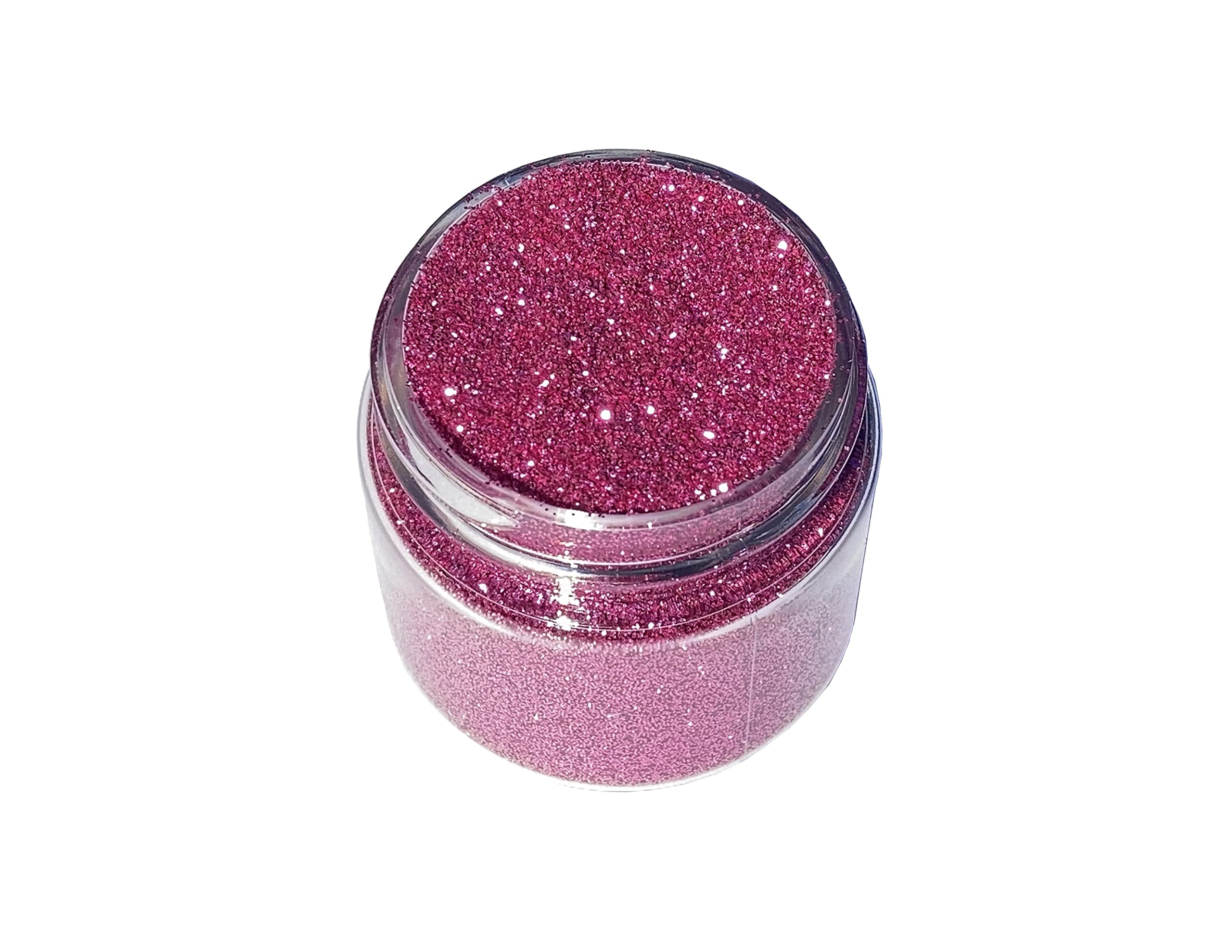DIY Kit Creations: Biodegradable Magenta Pink Ultra-Fine Cosmetic Grade Glitter 0.75 oz jar - Vegan & Cruelty Free