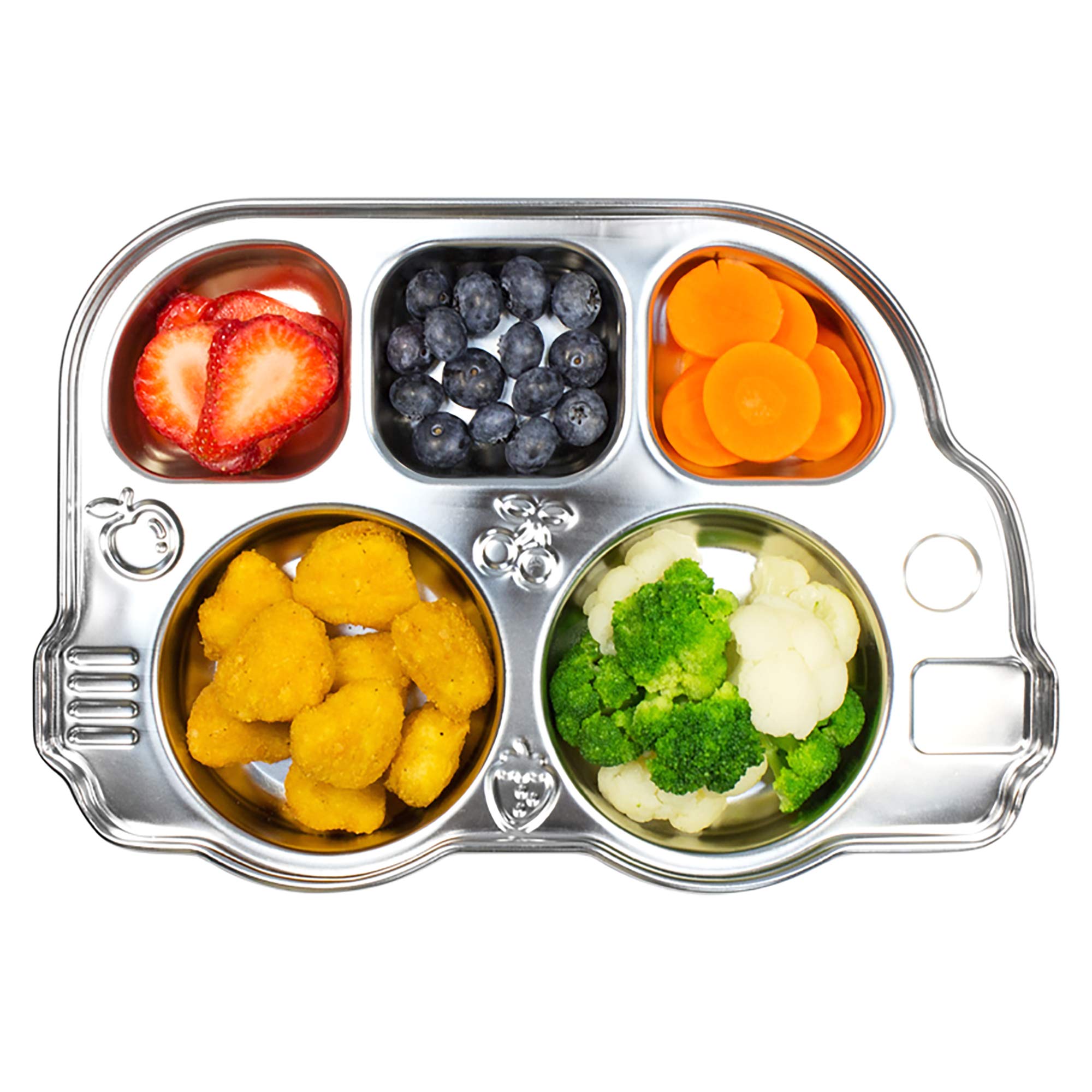 Innobaby Stainless Bus Divided Platter