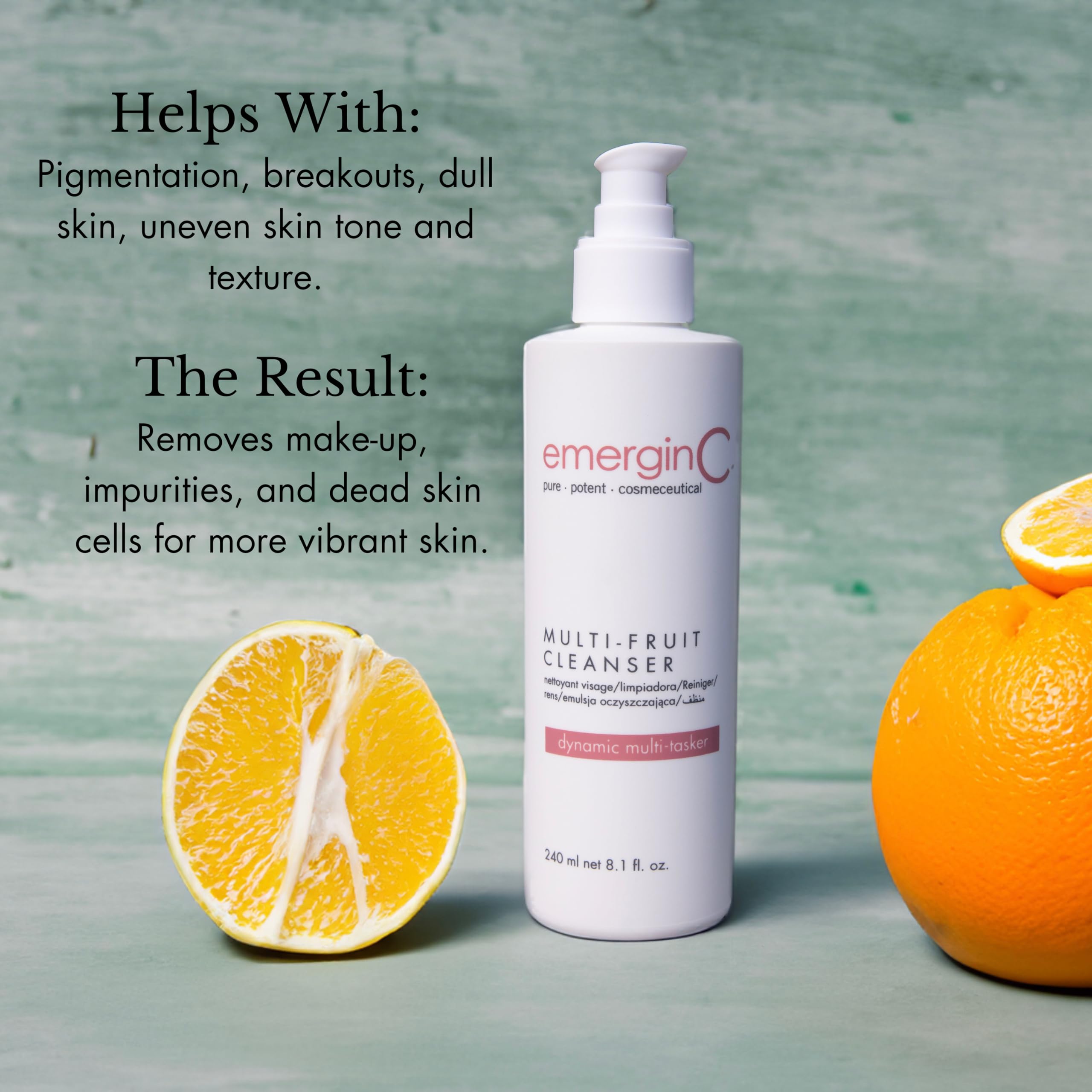 Emerginc Multi-Fruit Cleanser - 240Ml/8.1Oz