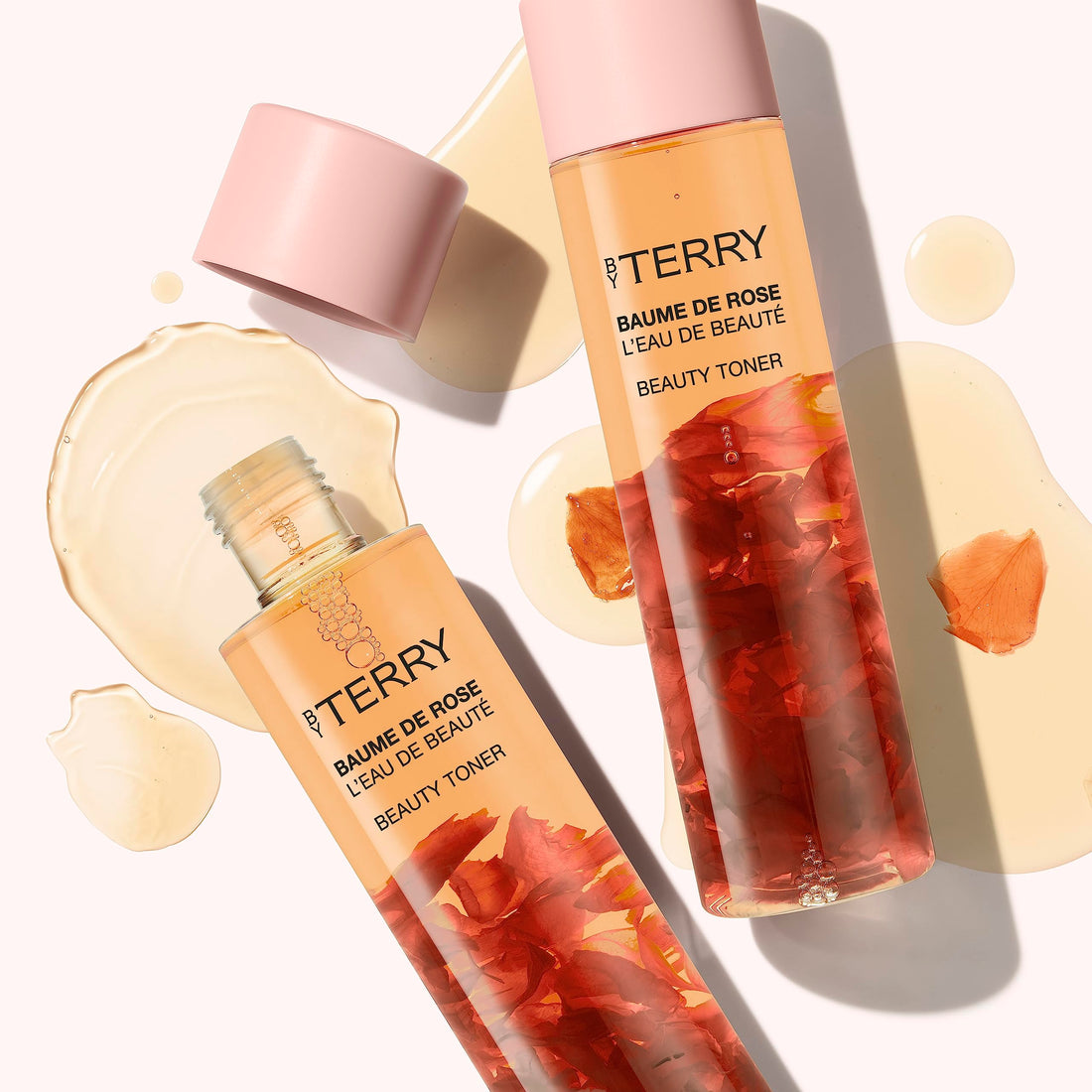 By Terry Baume de Rose Biphase Makeup Remover, Removes Waterproof Makeup, Hydrating & Infused with Rose Oils, 7.04 fl oz