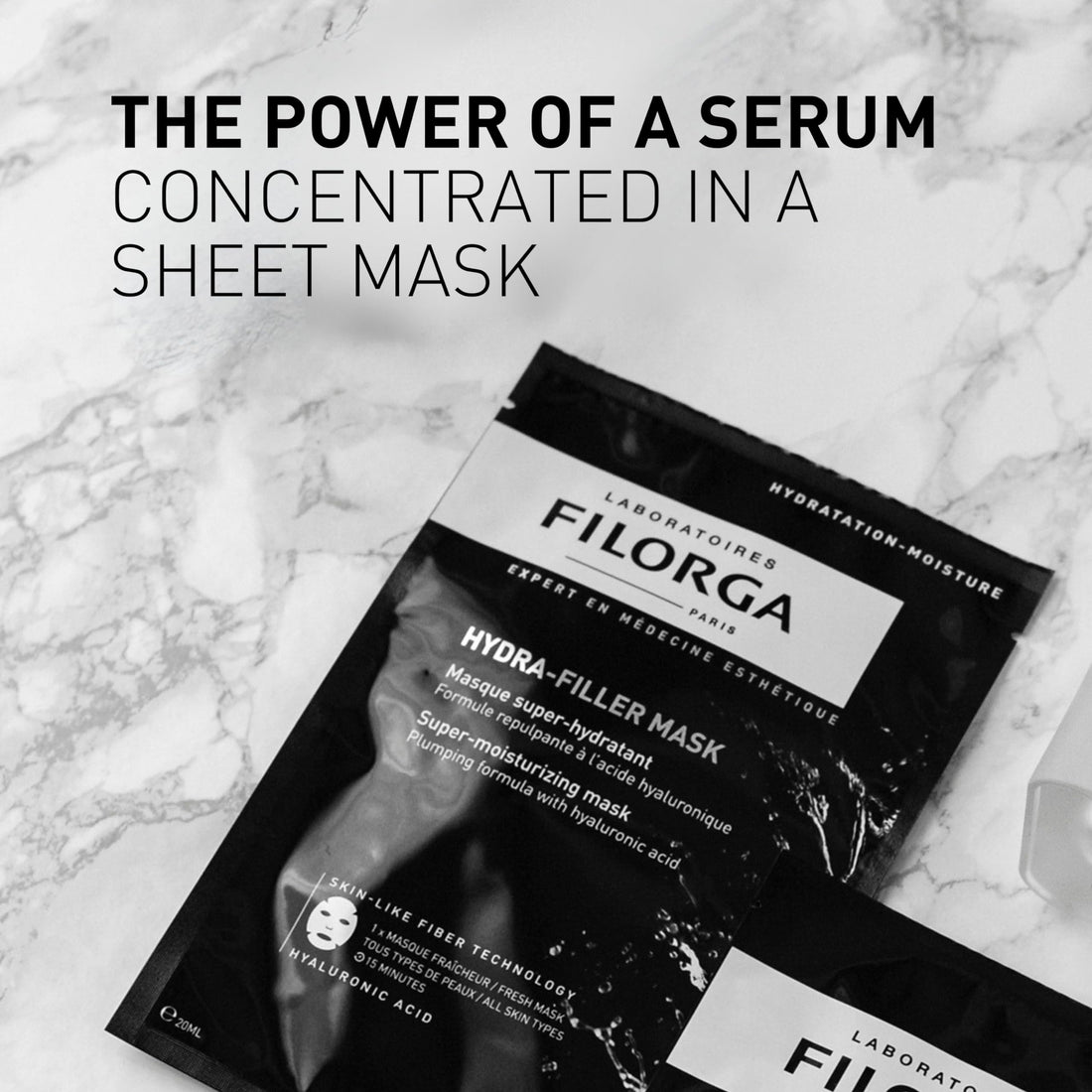 Filorga Hydra-Filler Super Moisturizing White Mask for Unisex - 0.811 oz Mask