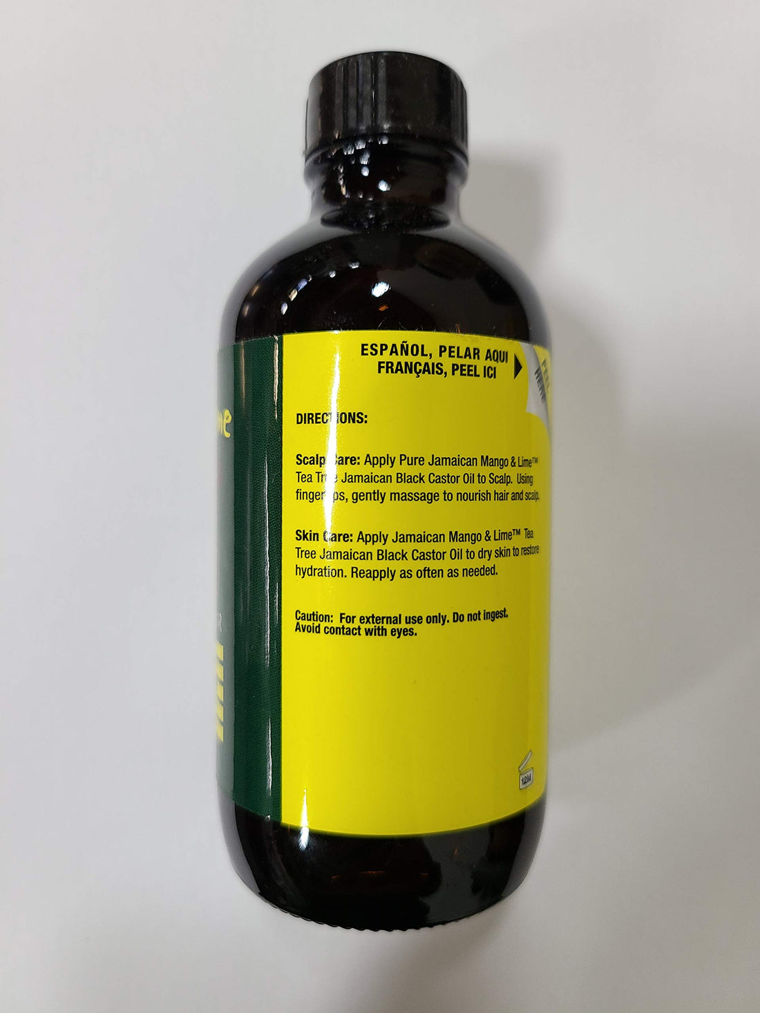 Jamaican Mango & Lime Black Castor Oil (Tea Tree) 4oz