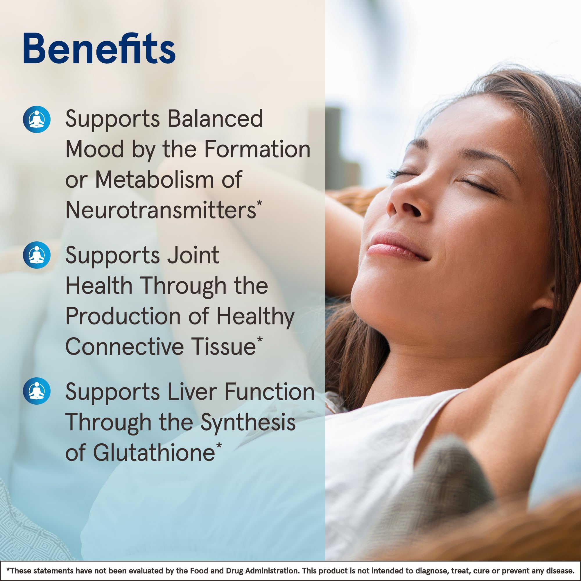 Jarrow Formulas Same 200 mg, Supports Joint Health, Liver Function, Brain Metabolism, 20 Tablets, Up to A 20 Day Supply