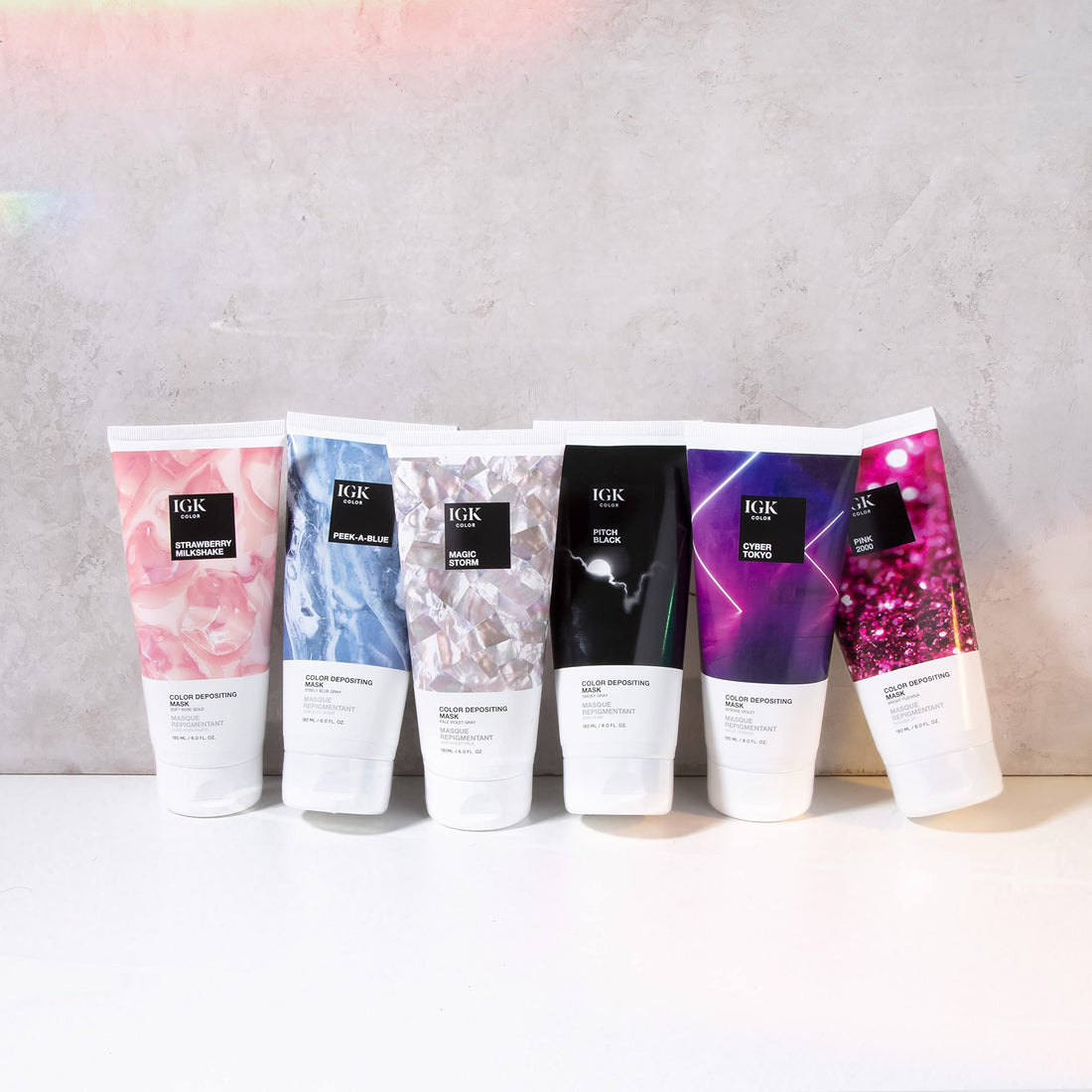 IGK Color Depositing Mask - Cyber Tokyo, 6 Fl Oz