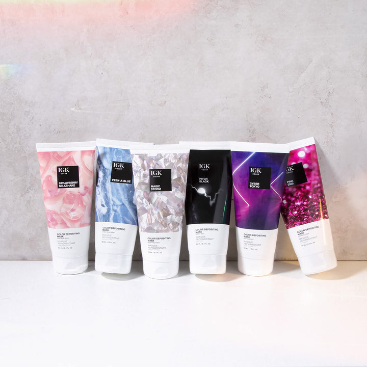 IGK Color Depositing Mask - Cyber Tokyo, 6 Fl Oz