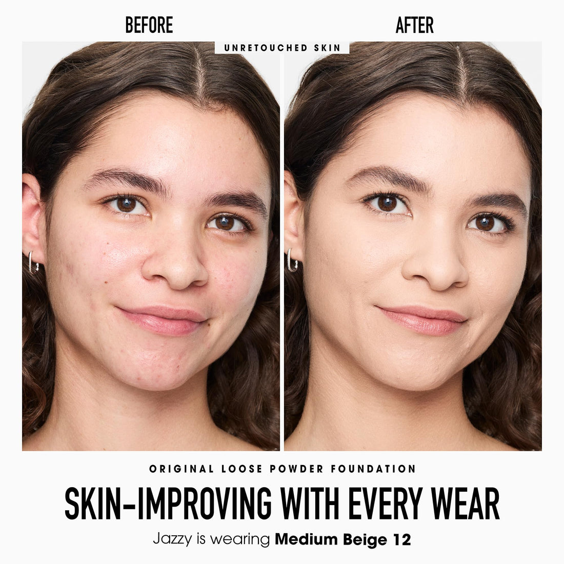 bareMinerals Original Get Started Kit 3-Piece Mineral Makeup Set, Medium Beige